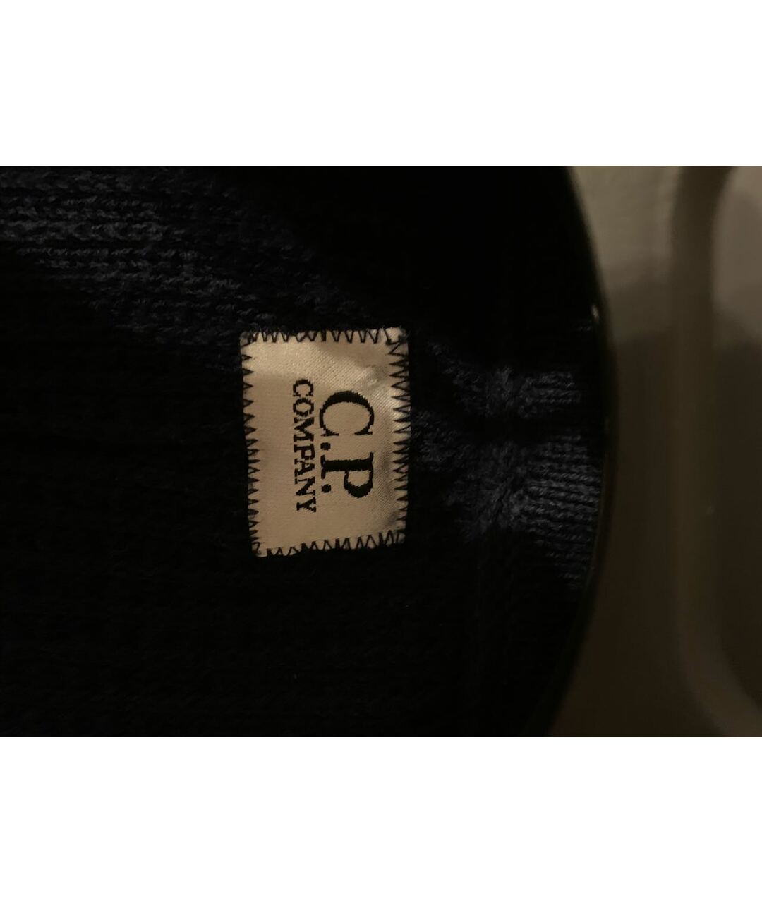 CP COMPANY Синий хлопковый джемпер / свитер, фото 3