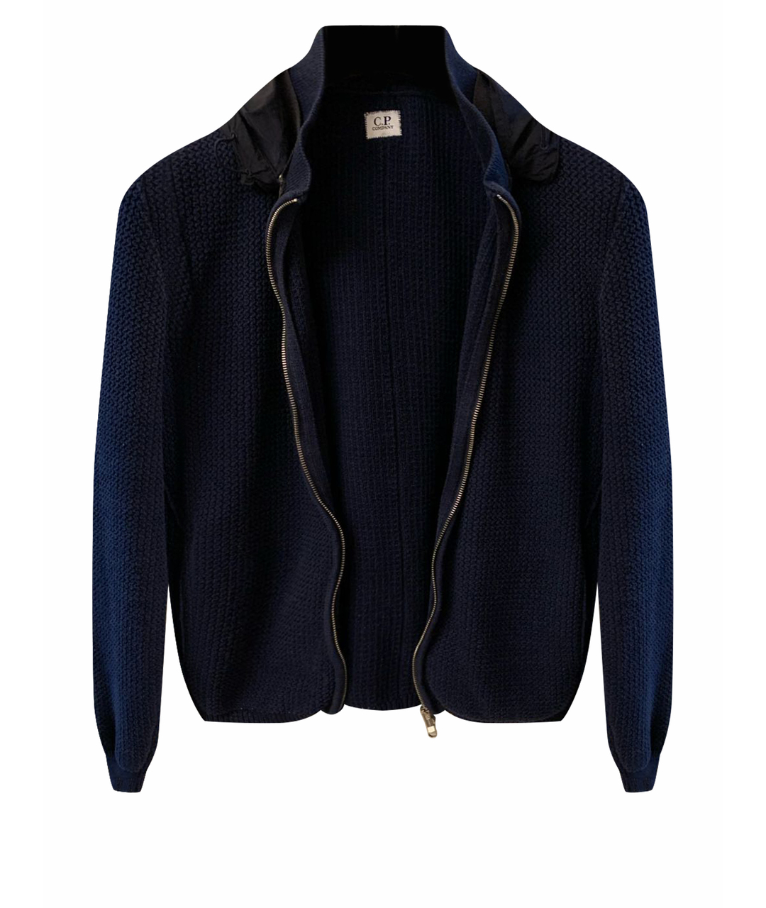 CP COMPANY Синий хлопковый джемпер / свитер, фото 1