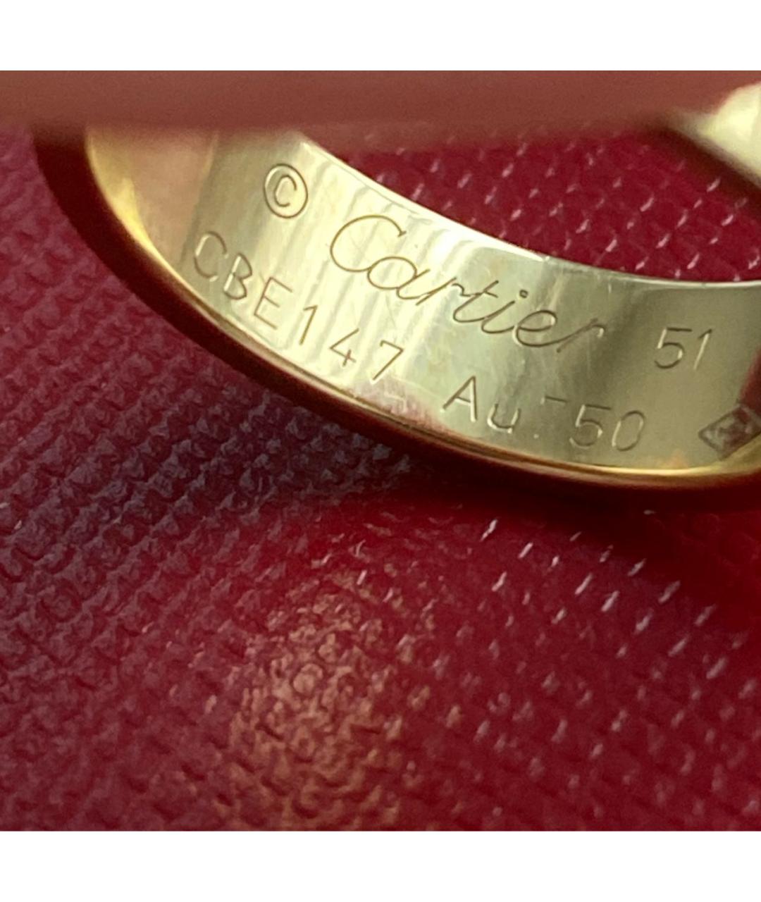 CARTIER Желтое кольцо из желтого золота, фото 5