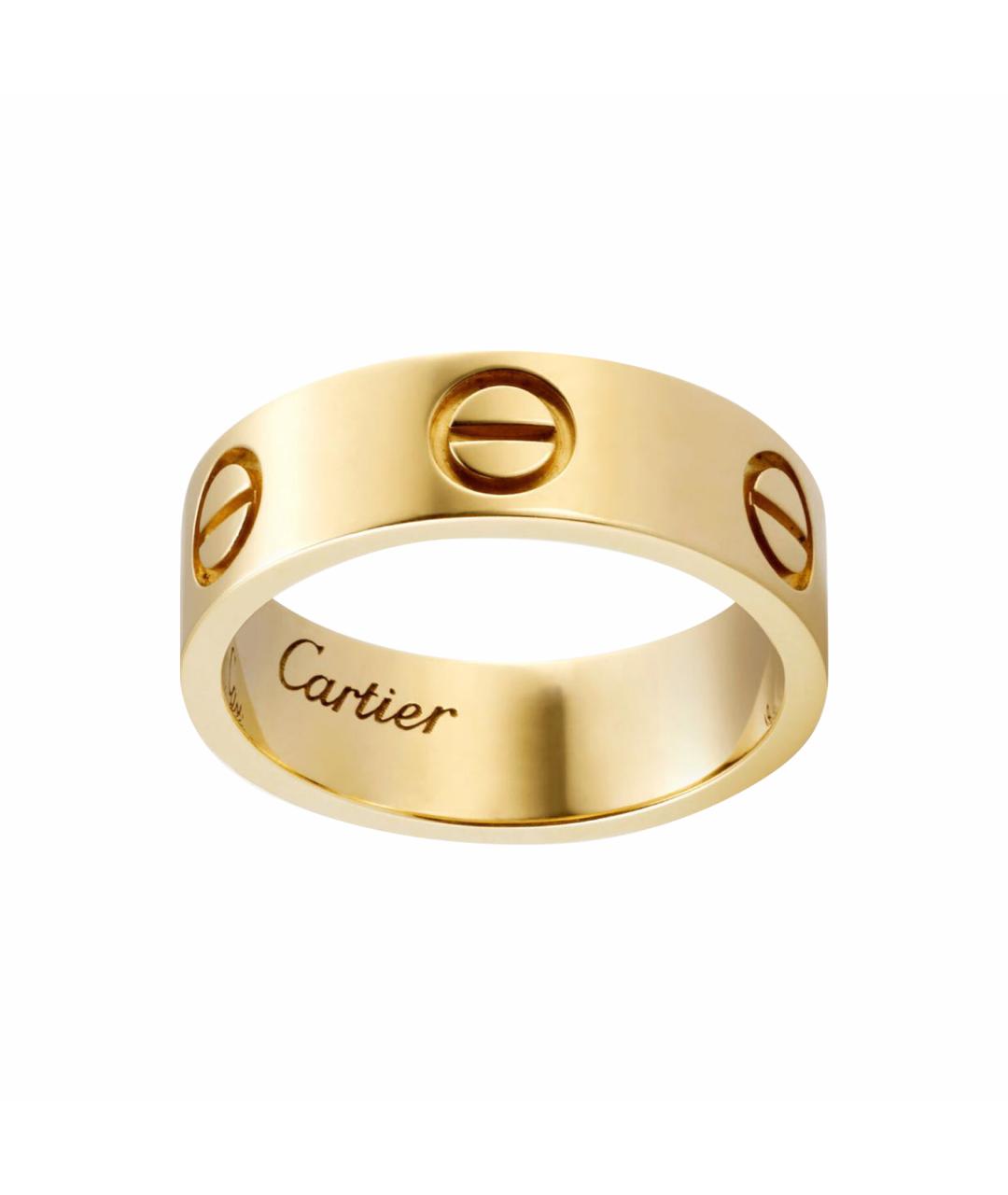 CARTIER Желтое кольцо из желтого золота, фото 1