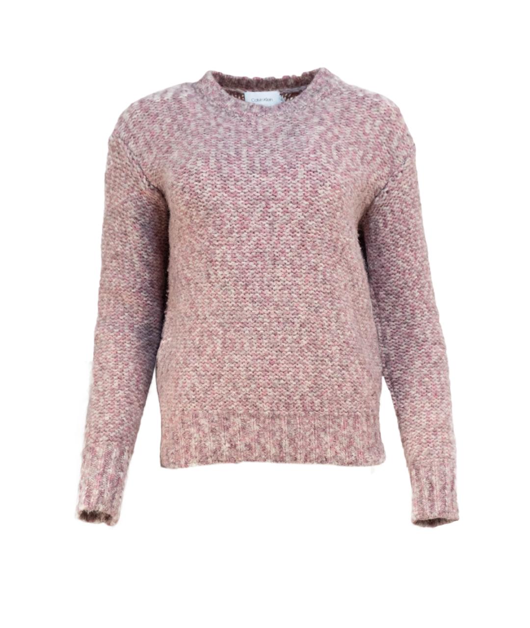 CALVIN KLEIN Розовый полиамидовый джемпер / свитер, фото 6