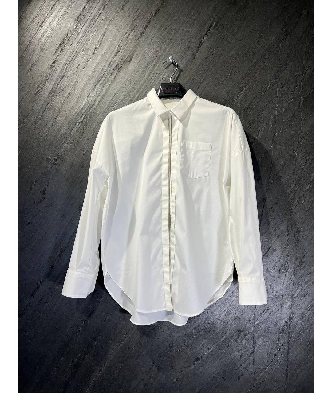 BRUNELLO CUCINELLI Белая рубашка, фото 7