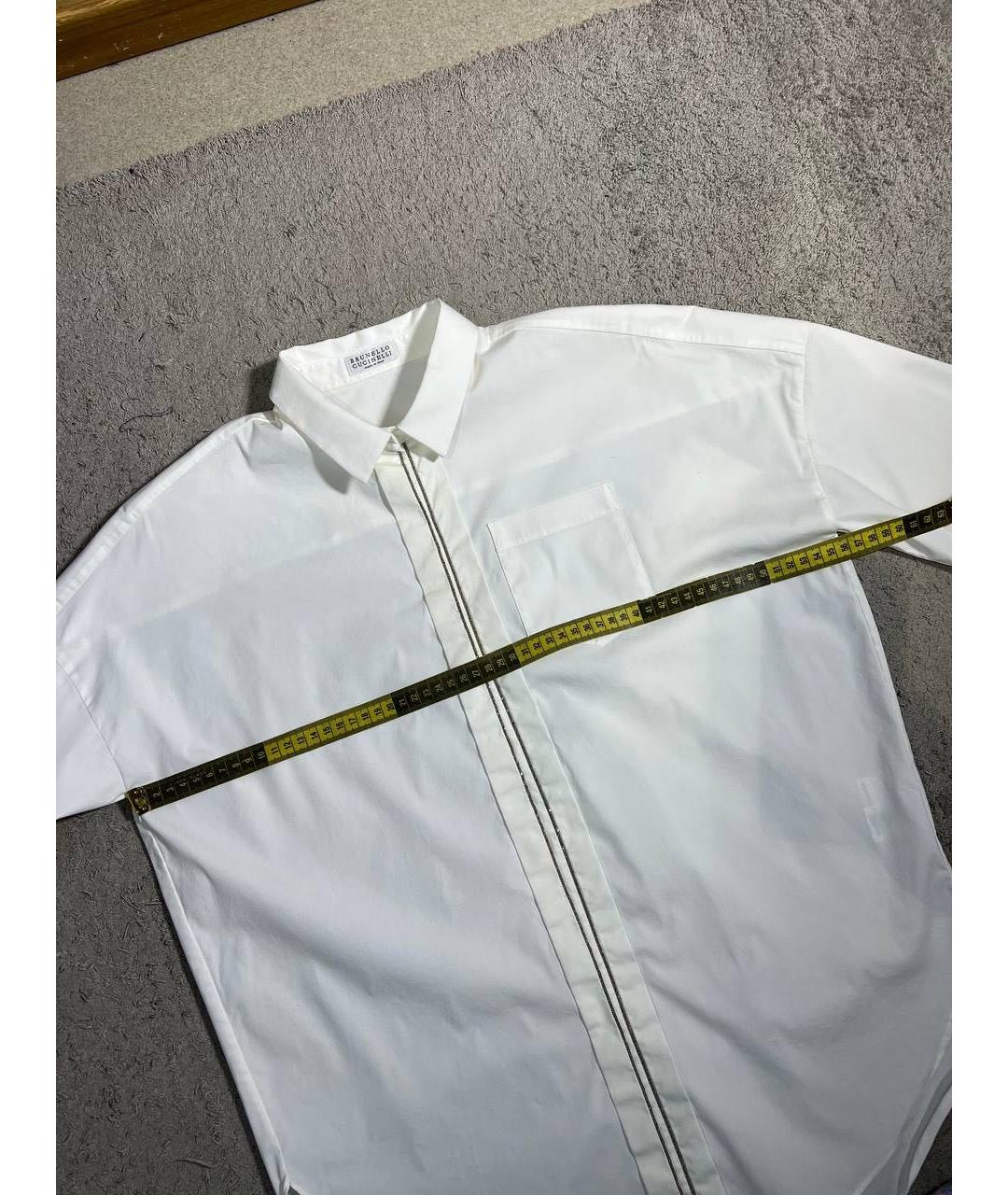 BRUNELLO CUCINELLI Белая рубашка, фото 6