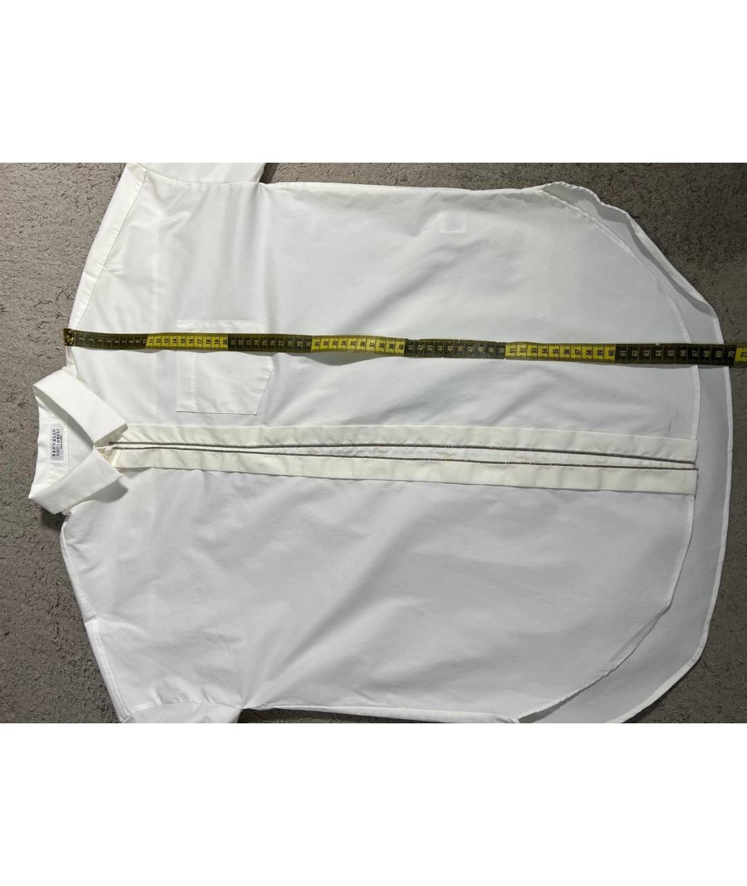 BRUNELLO CUCINELLI Белая рубашка, фото 5