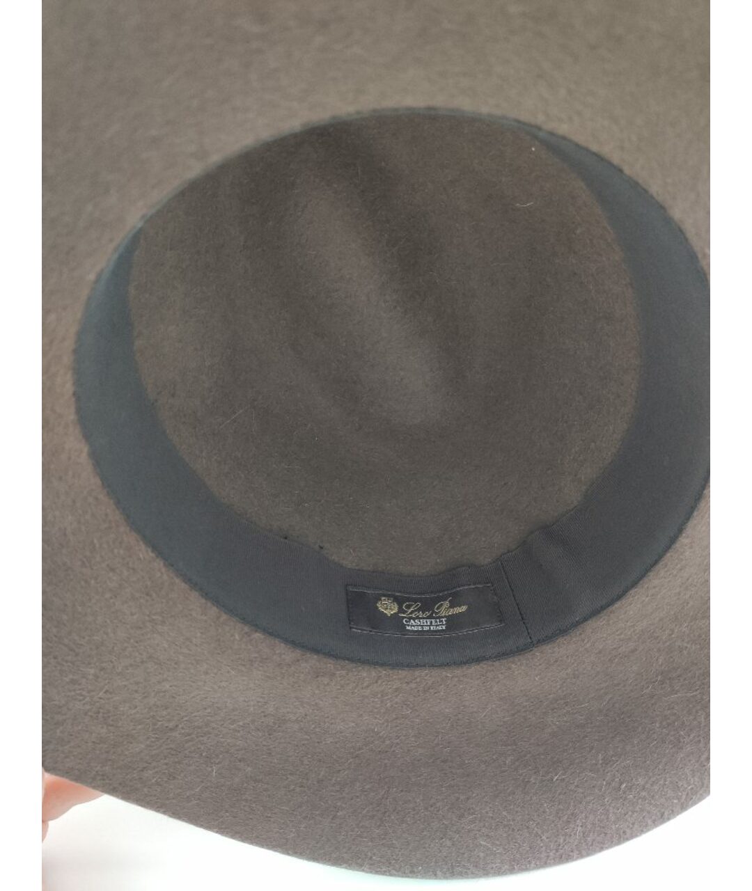 LORO PIANA Коричневая шляпа, фото 4