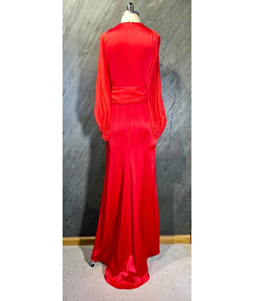 CAROLINA HERRERA Красное вечернее платье, фото 2
