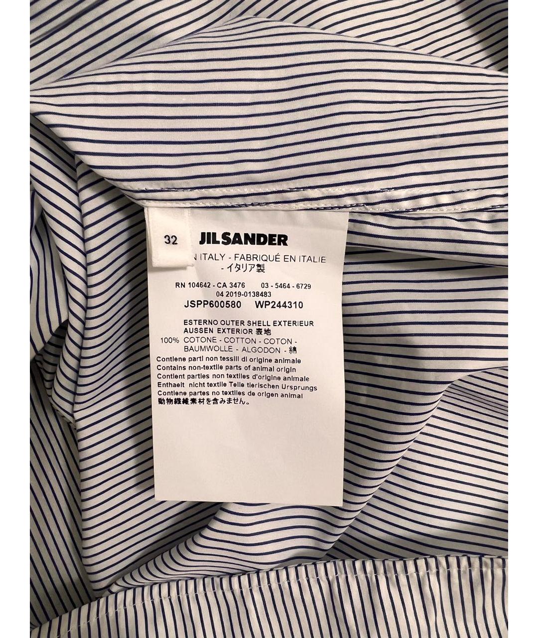 JIL SANDER Хлопковая рубашка, фото 5