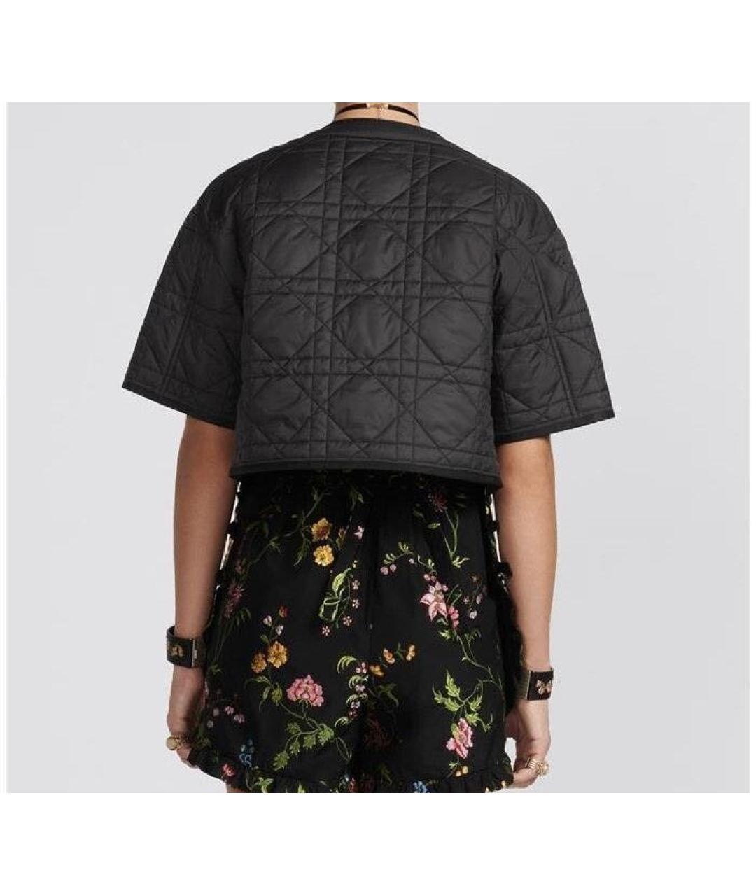 CHRISTIAN DIOR Черная полиэстеровая куртка, фото 6