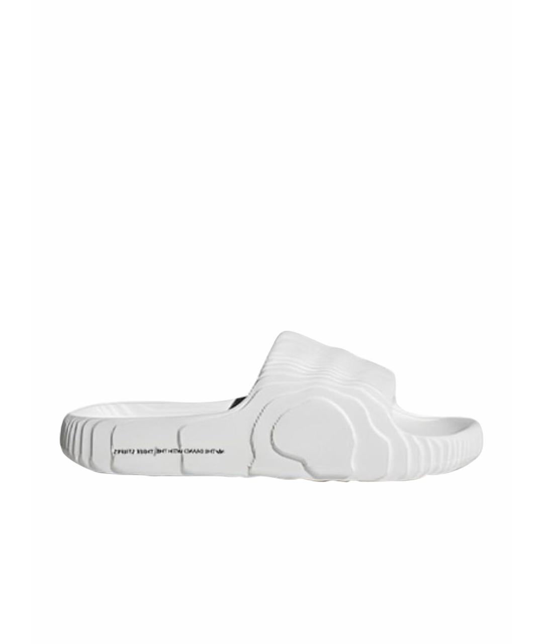 ADIDAS Белые шлепанцы, фото 1