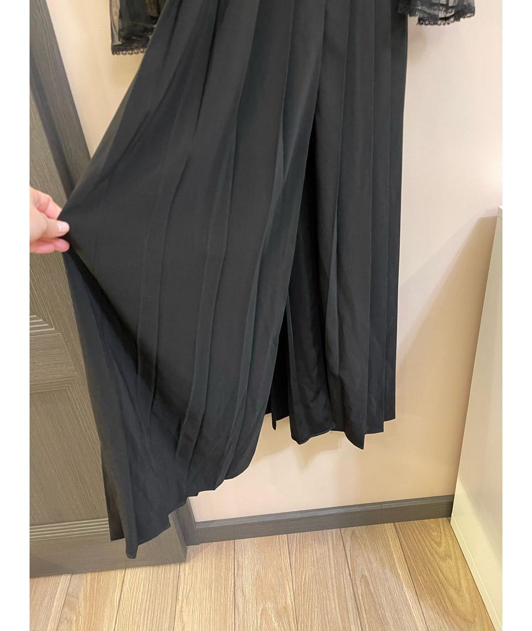SELF-PORTRAIT Черное полиэстеровое вечернее платье, фото 8