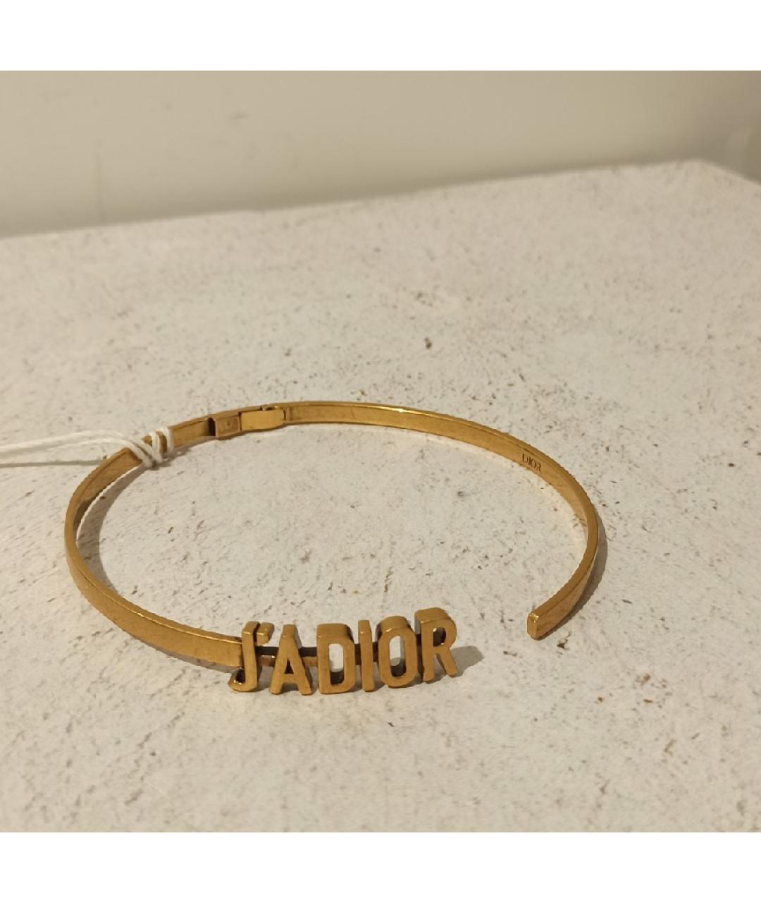 CHRISTIAN DIOR Золотой чокер, фото 4