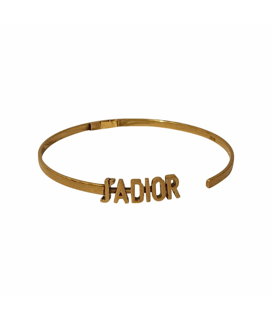 CHRISTIAN DIOR Золотой чокер, фото 1