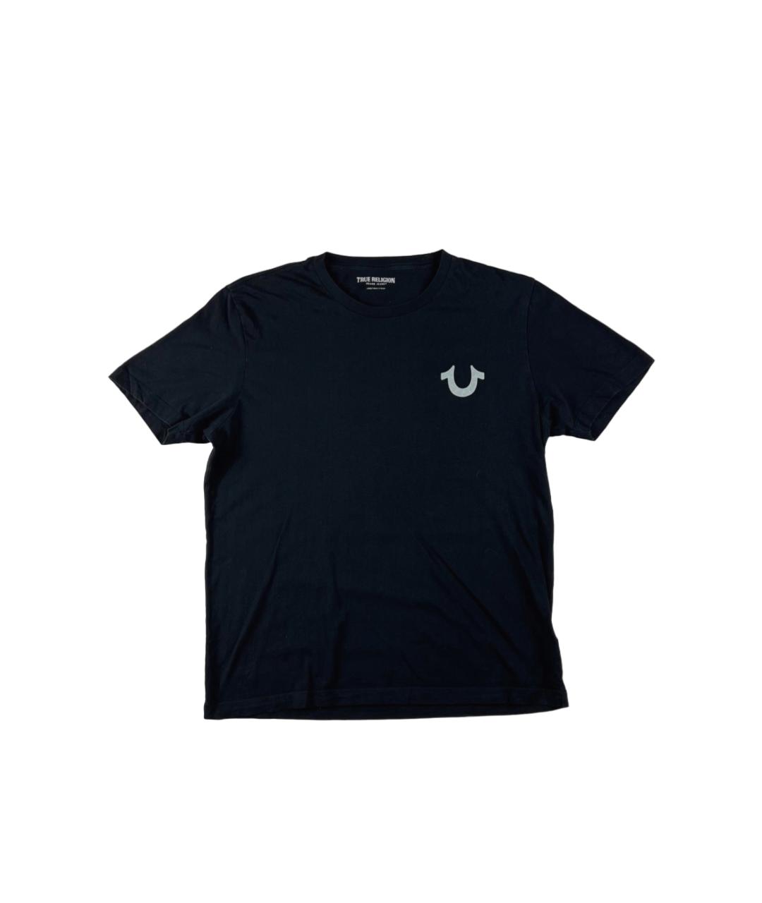 TRUE RELIGION Черная хлопковая футболка, фото 8