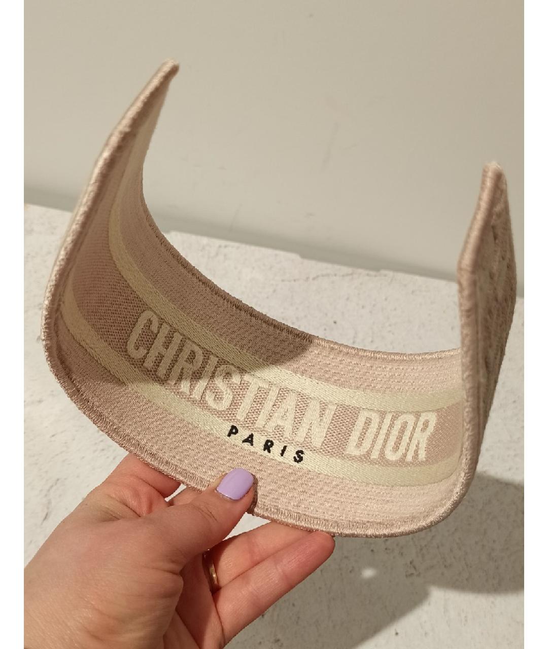 CHRISTIAN DIOR PRE-OWNED Розовый ободок, фото 4
