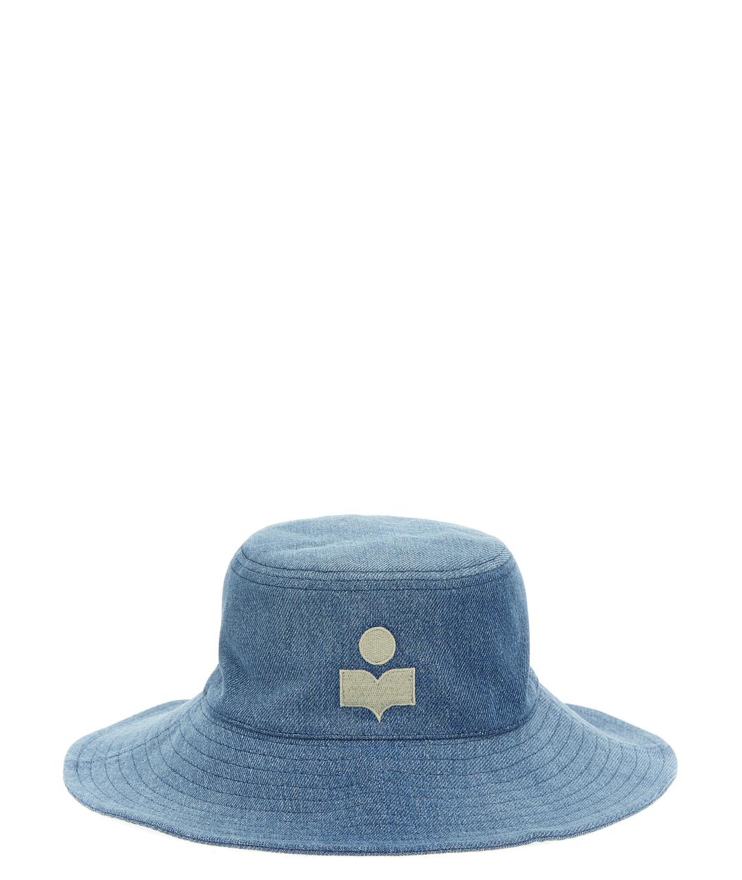ISABEL MARANT Голубая хлопковая шляпа, фото 1