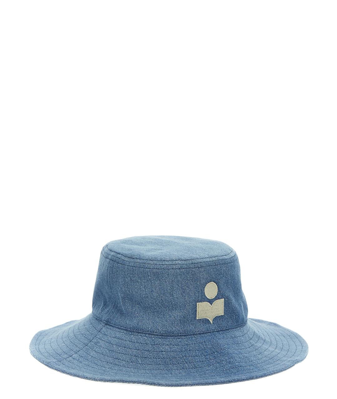 ISABEL MARANT Голубая хлопковая шляпа, фото 2