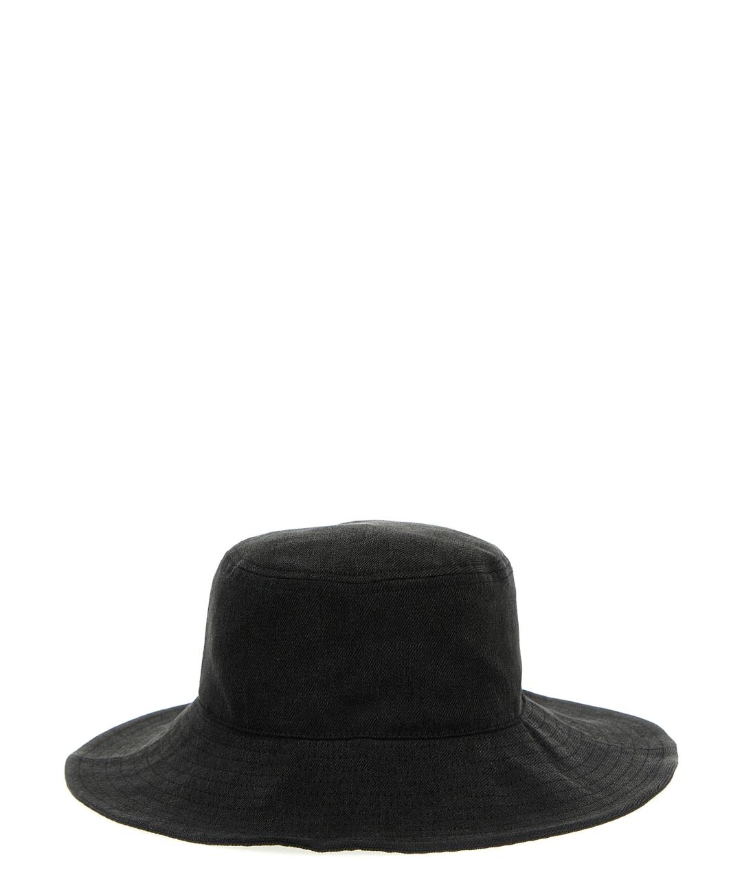ISABEL MARANT Черная хлопковая шляпа, фото 3