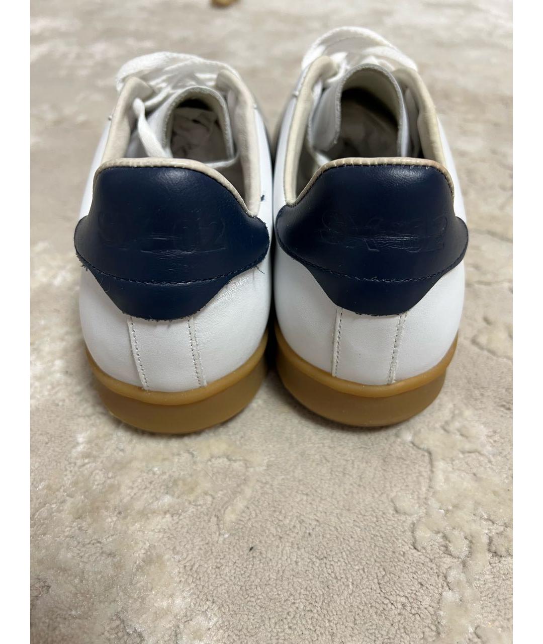 SANDRO Мульти кожаные низкие кроссовки / кеды, фото 4