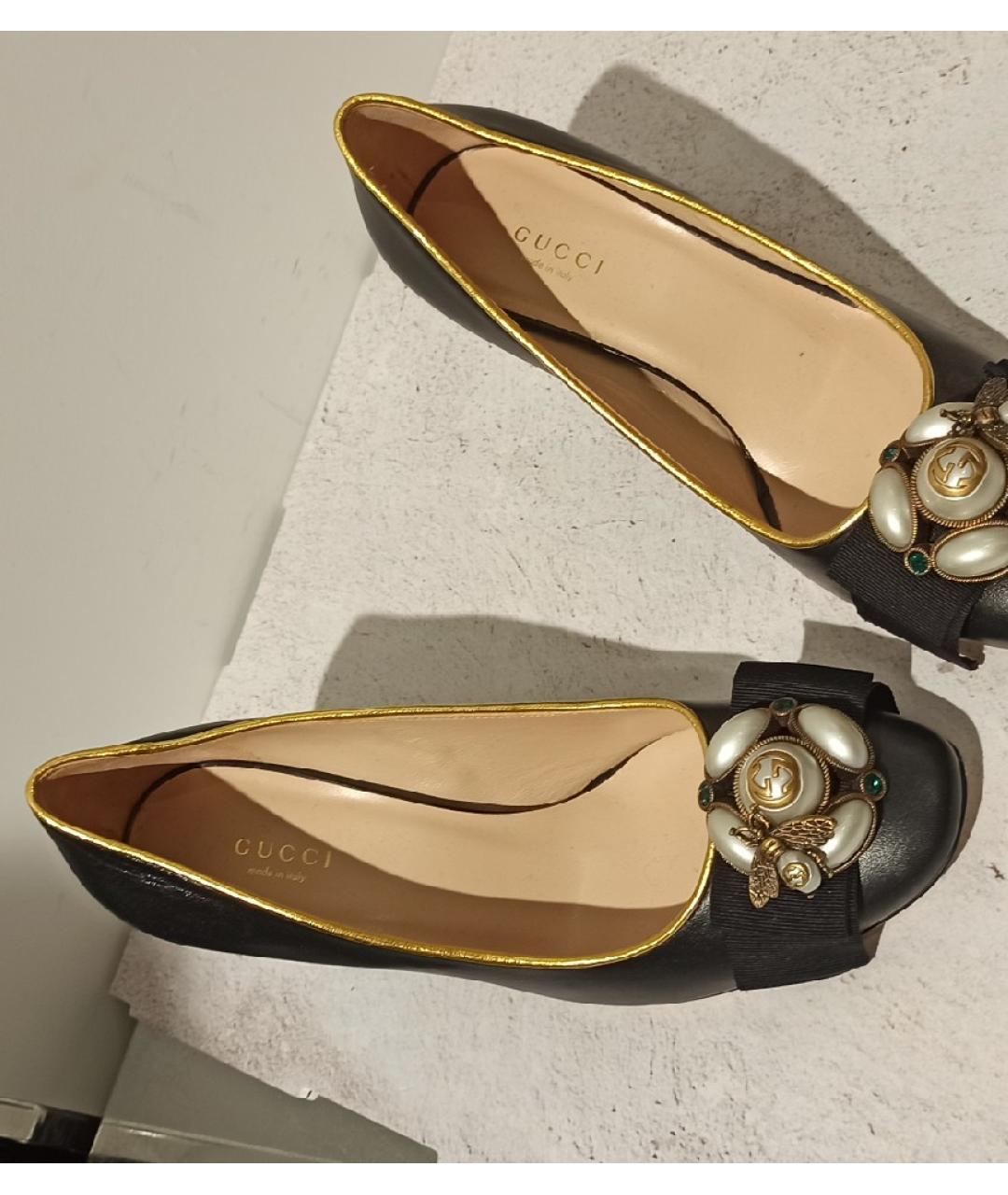 Gucci cheap pearl flats