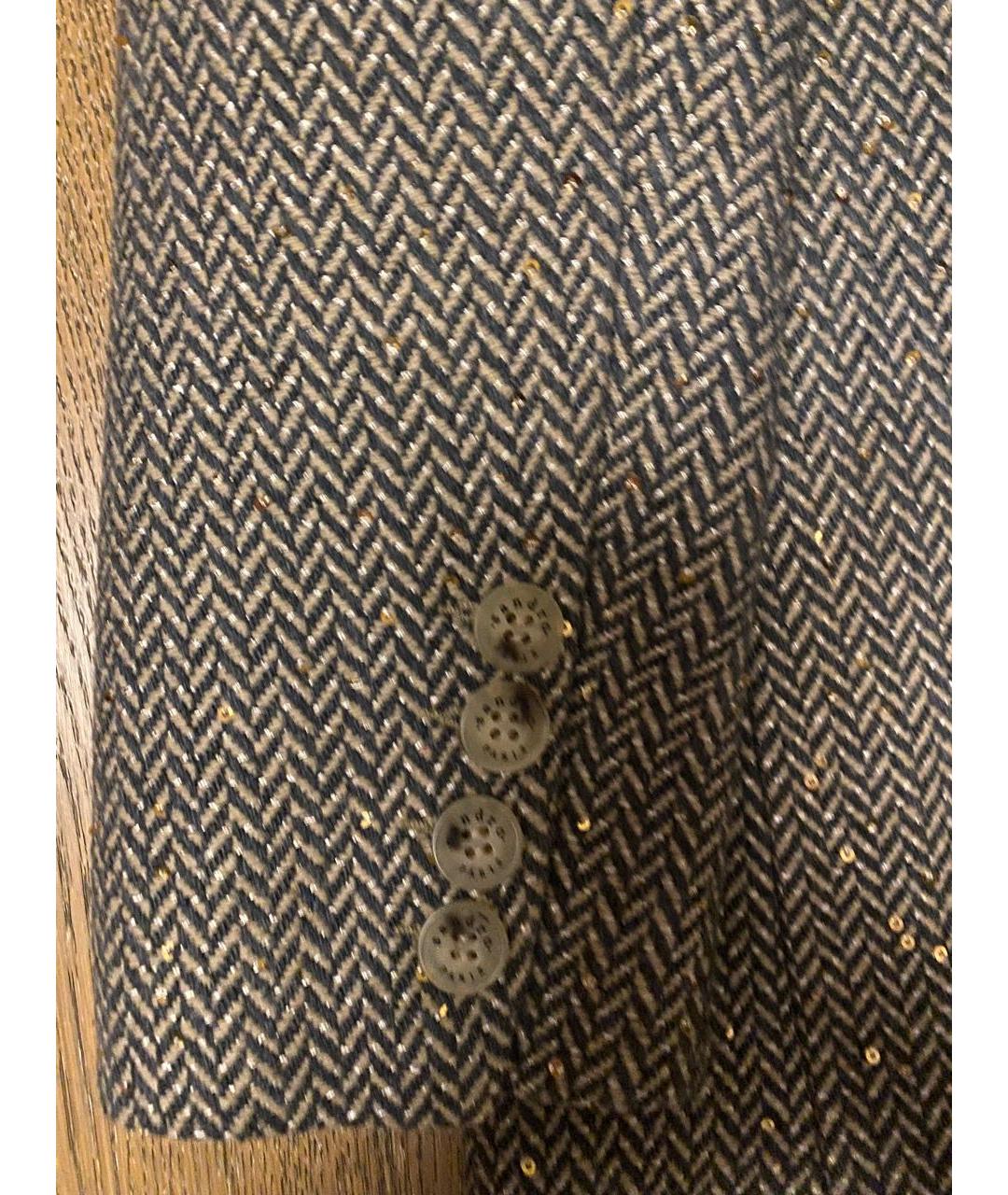 SANDRO Бежевый жакет/пиджак, фото 8