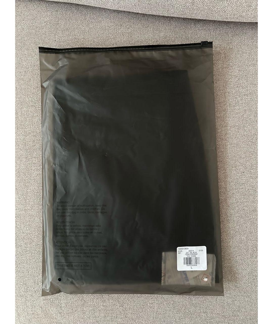 FEAR OF GOD ESSENTIALS Черная хлопковая футболка, фото 5