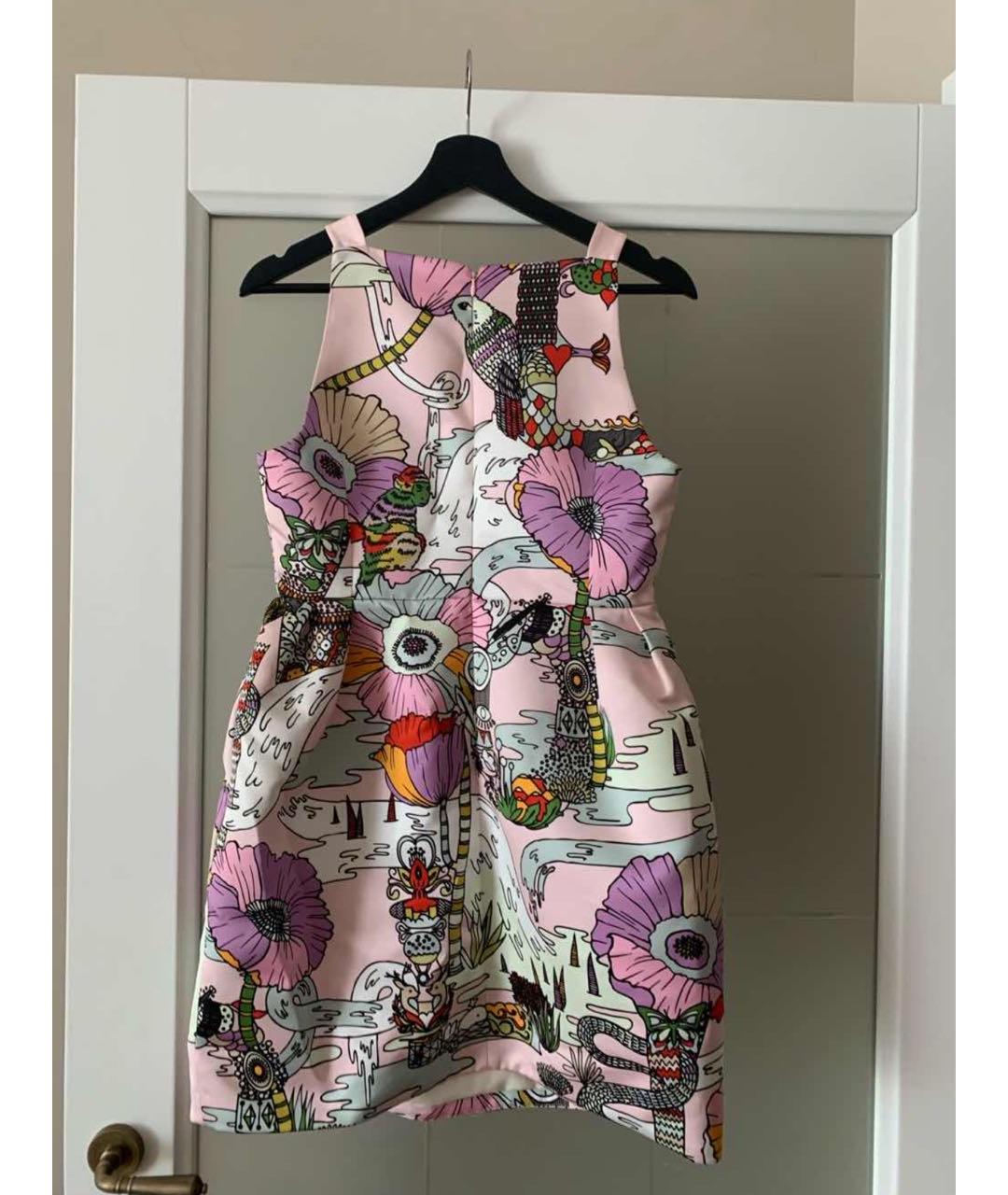 MARY KATRANTZOU Мульти полиэстеровое коктейльное платье, фото 2