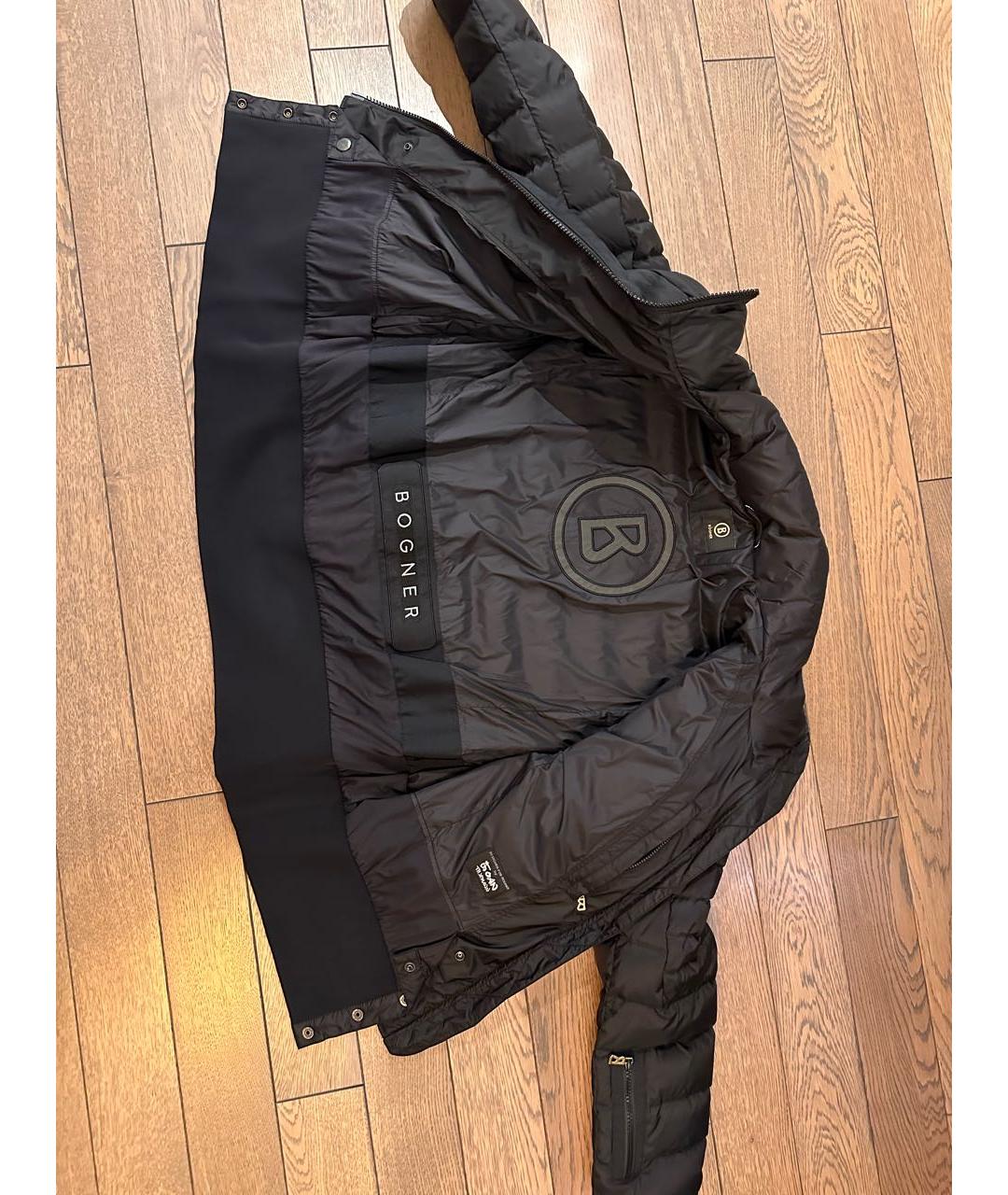 BOGNER Черная полиамидовая куртка, фото 4