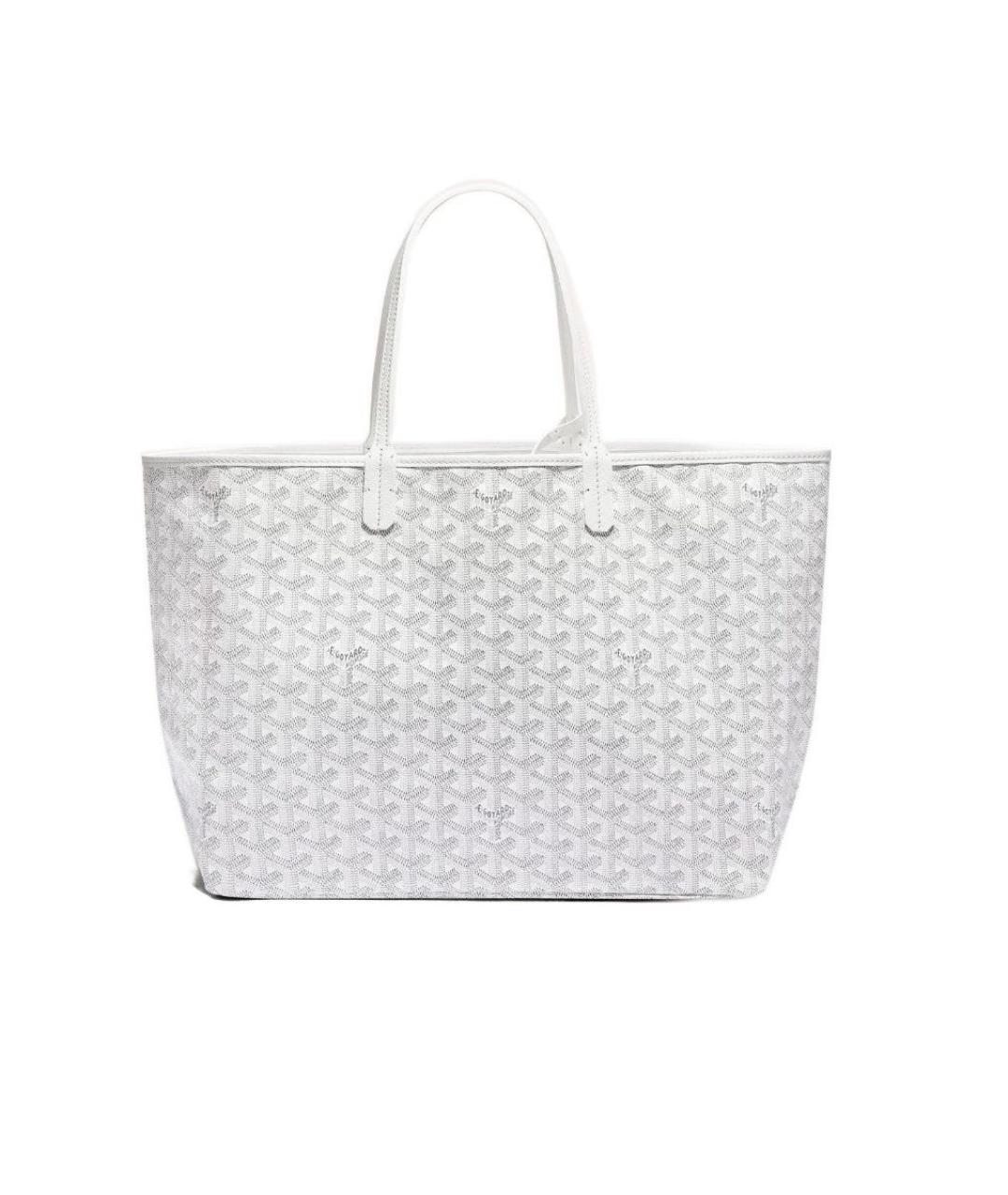 GOYARD Белая сумка тоут, фото 2