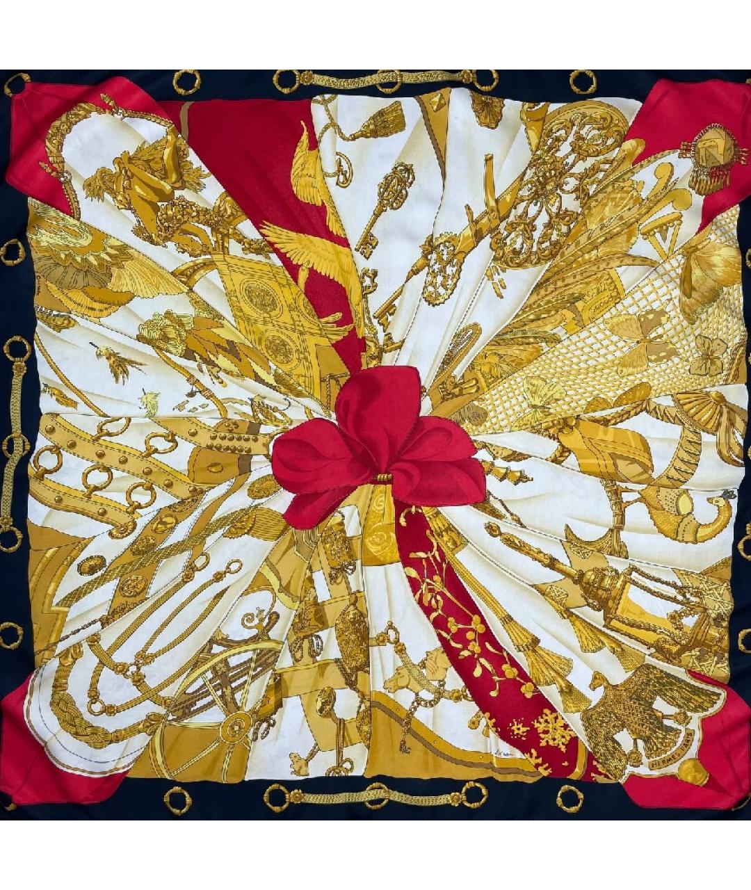HERMES PRE-OWNED Мульти шелковый платок, фото 10