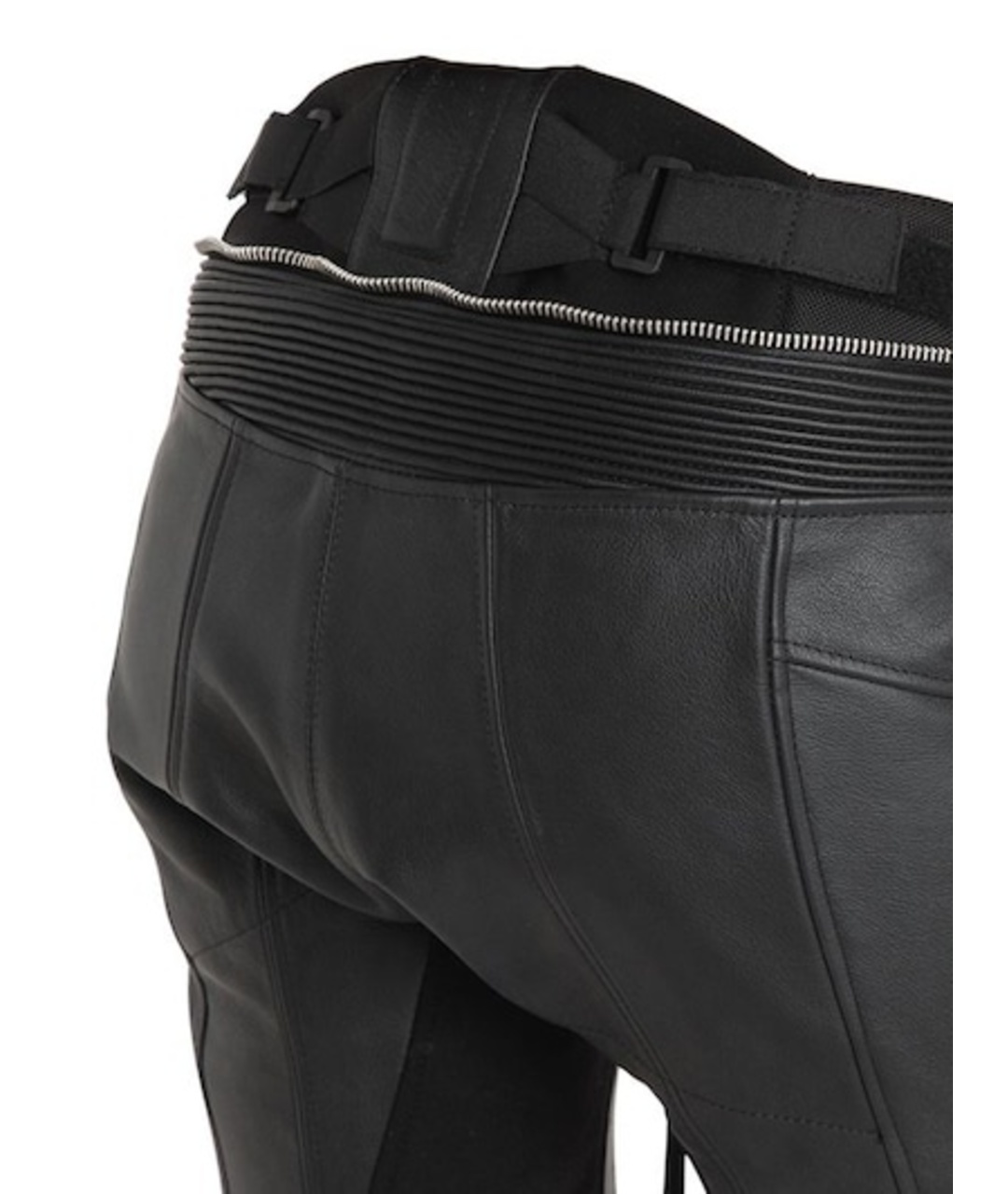ALYX Черные кожаные прямые брюки, фото 6
