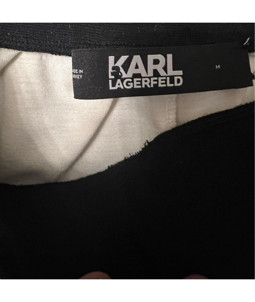 KARL LAGERFELD Мульти хлопко-эластановые спортивные брюки и шорты, фото 3