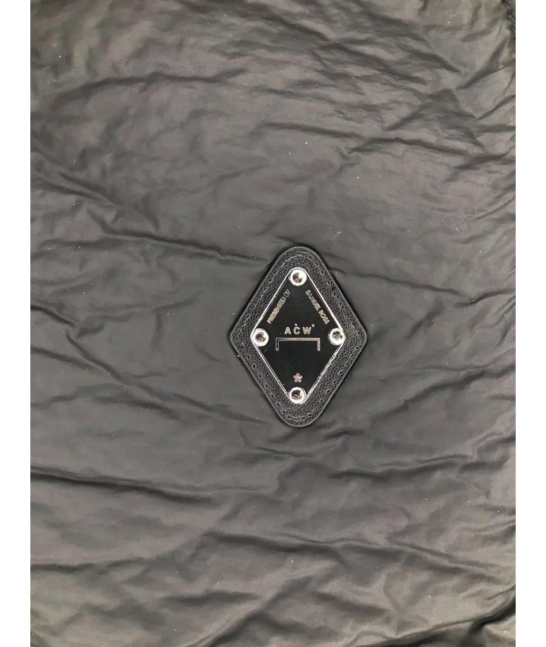 A-COLD-WALL* Черная полиуретановая куртка, фото 4