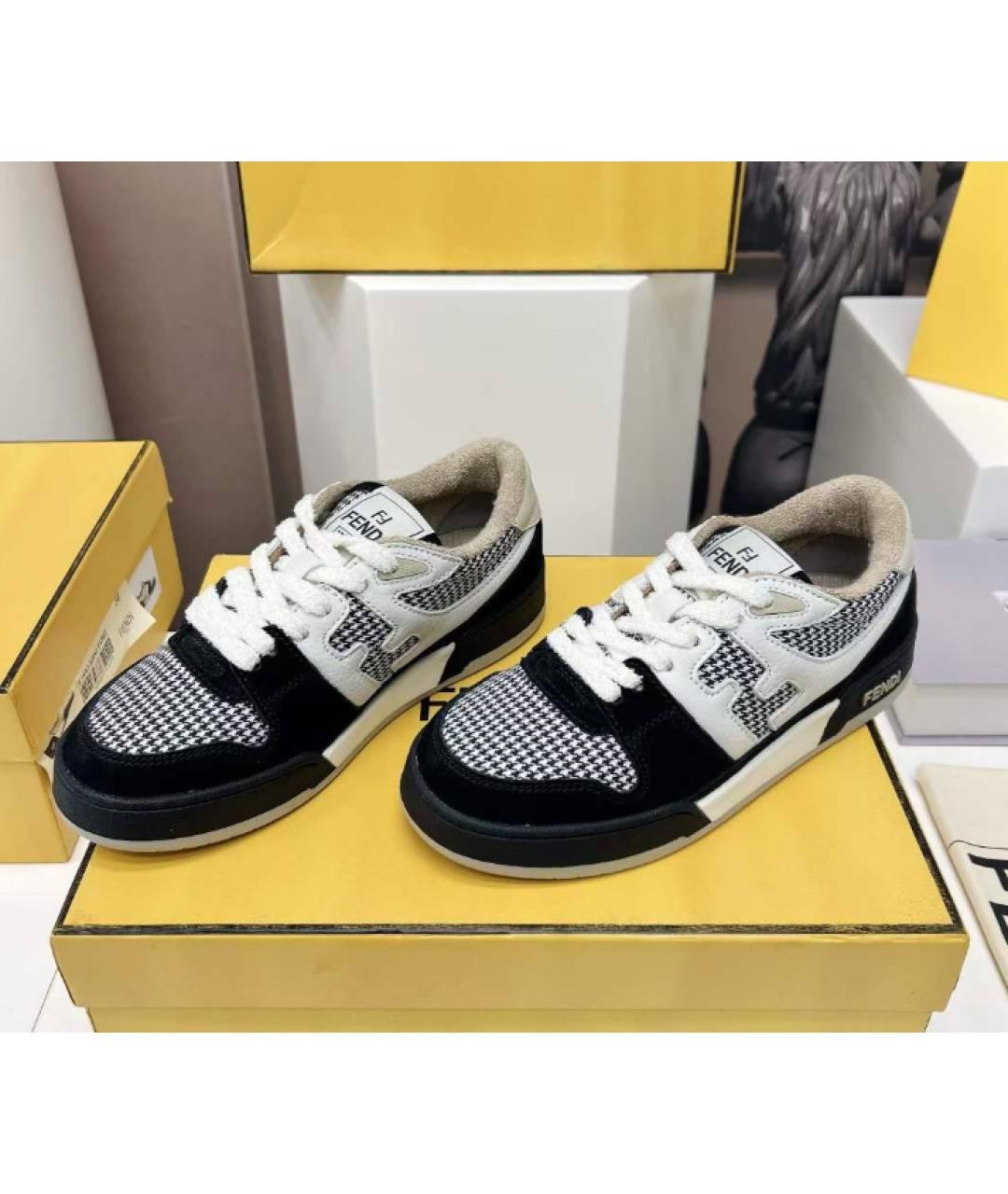 FENDI Низкие кроссовки / кеды, фото 4