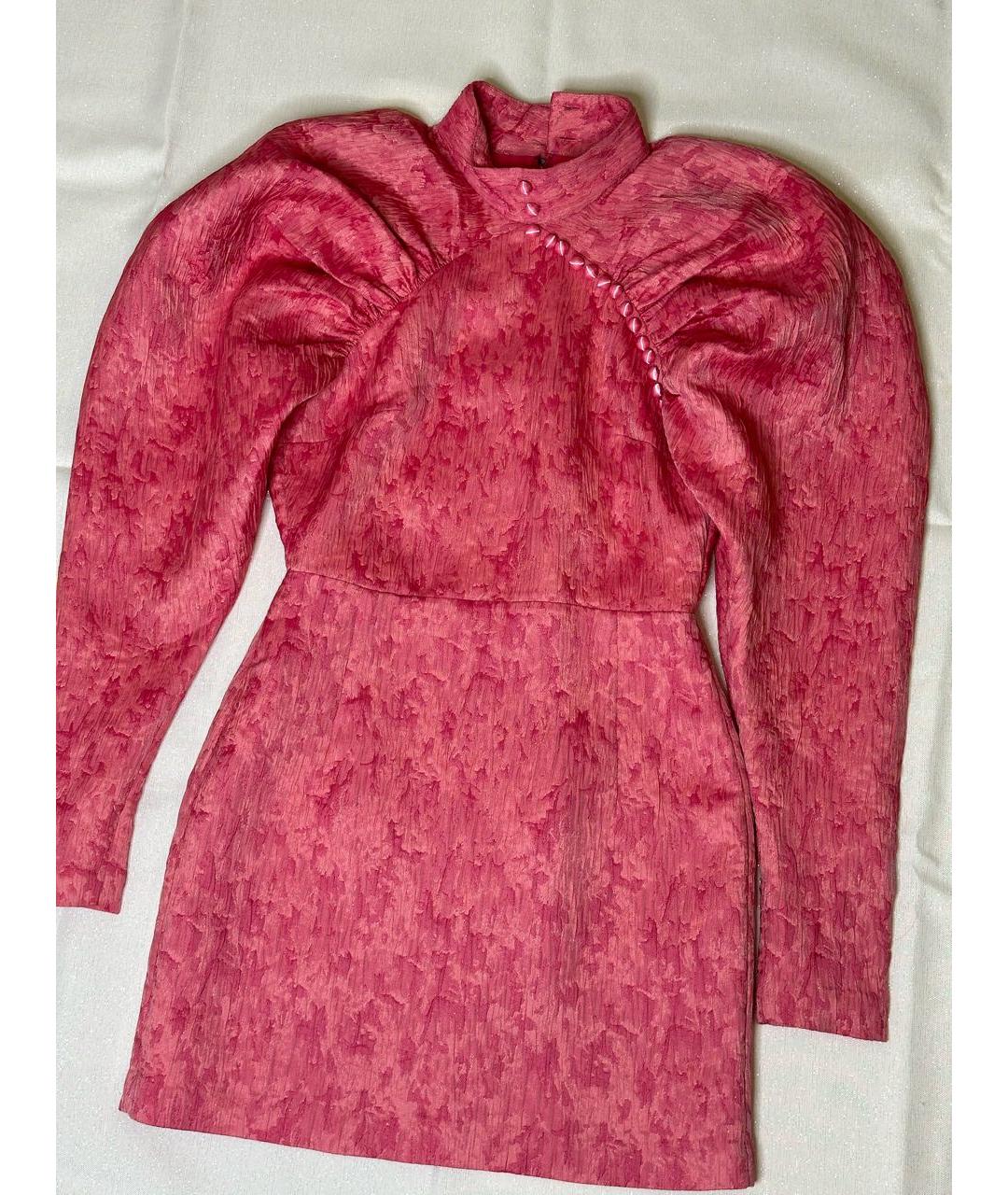 RODARTE Розовое коктейльное платье, фото 6