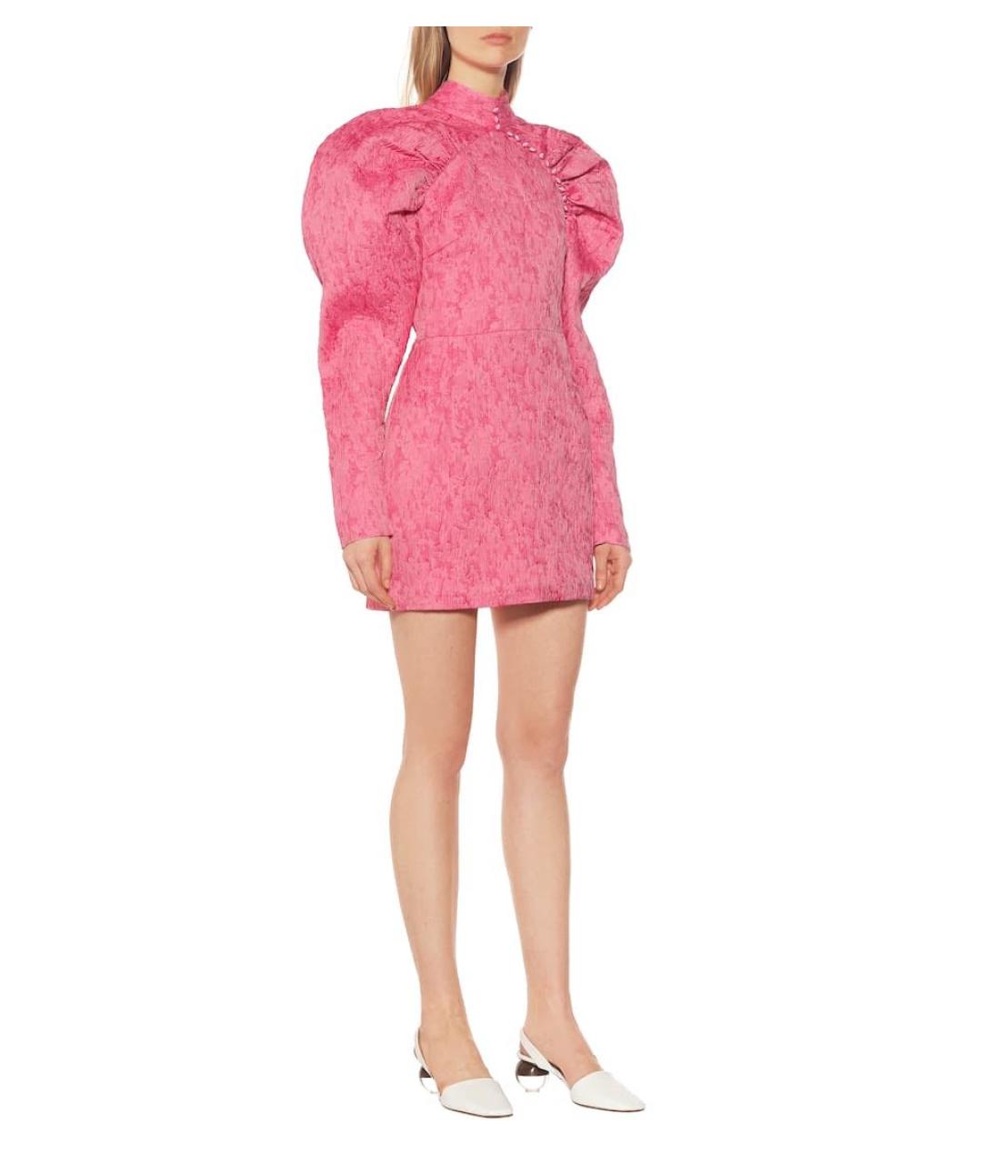 RODARTE Розовое коктейльное платье, фото 7