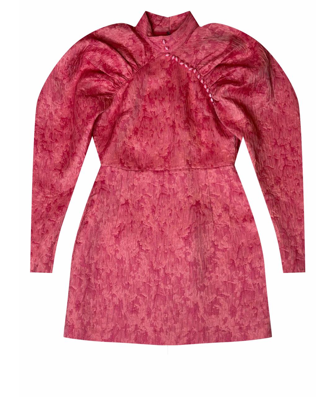 RODARTE Розовое коктейльное платье, фото 1