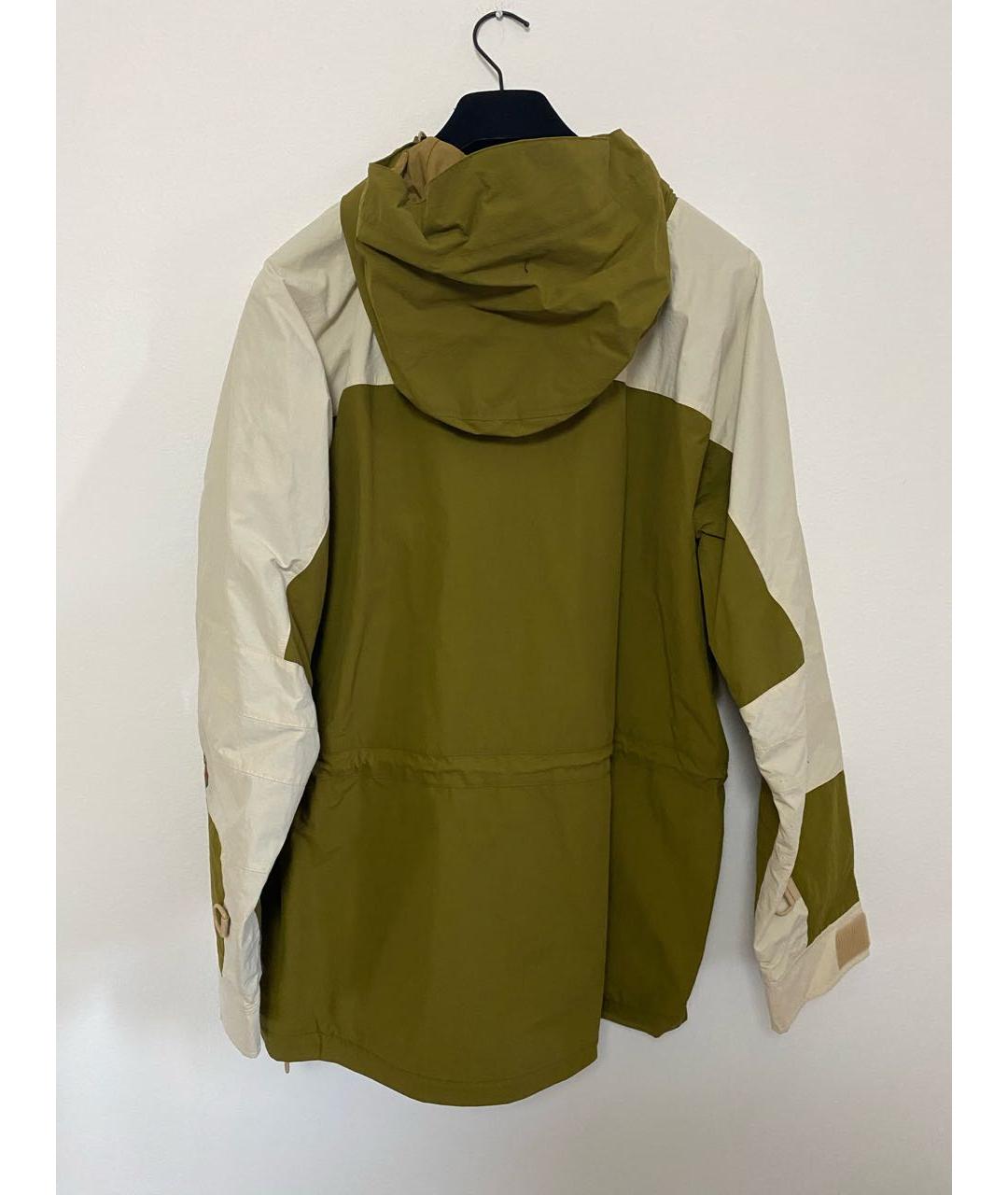GUCCI Хаки полиамидовая куртка, фото 2