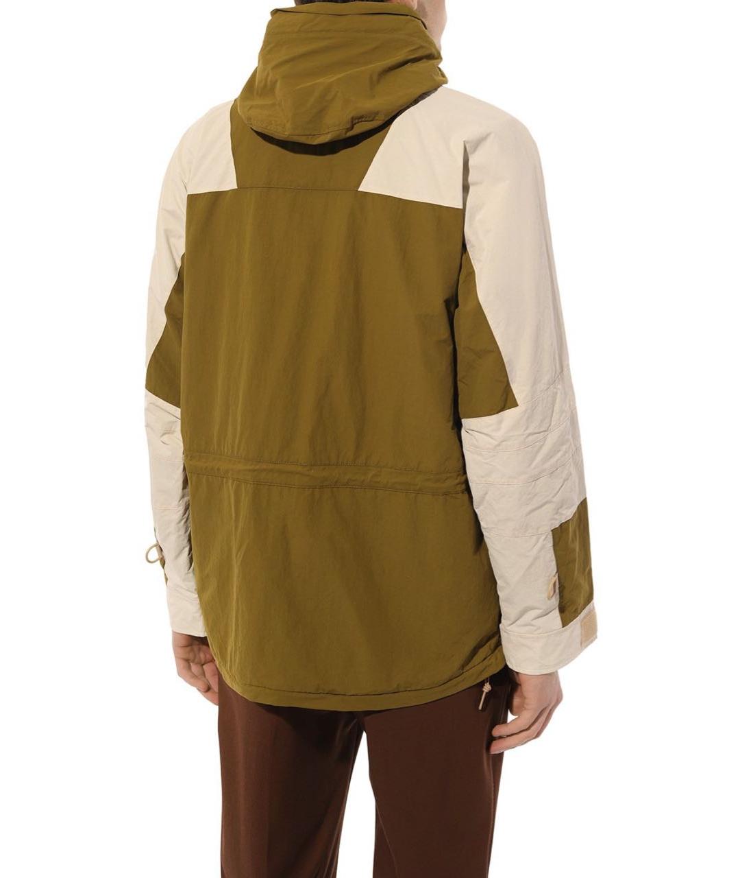 GUCCI Хаки полиамидовая куртка, фото 6