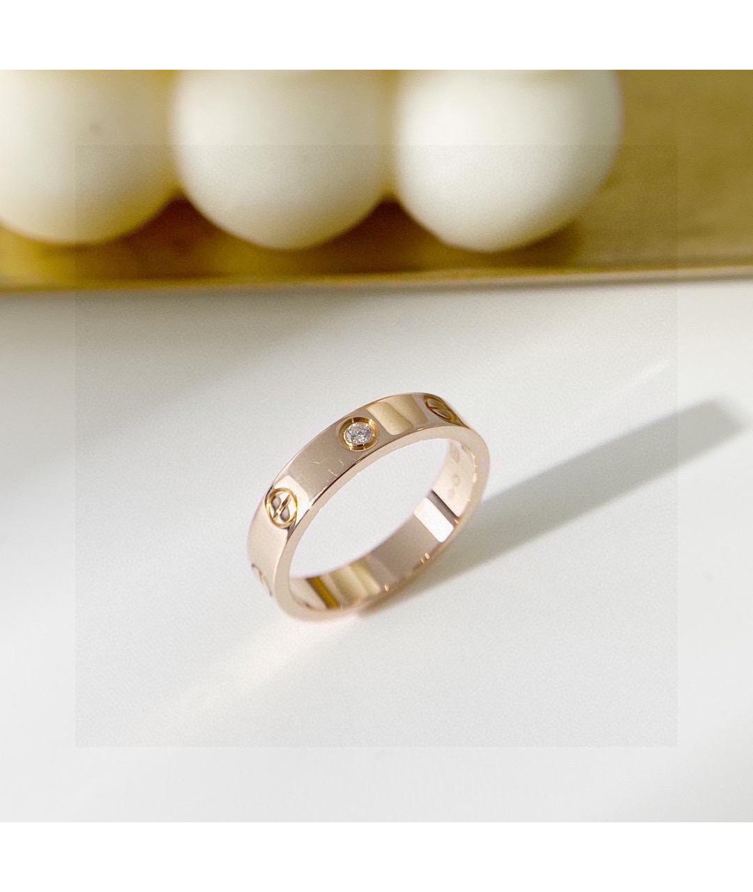 CARTIER Золотое кольцо из розового золота, фото 3