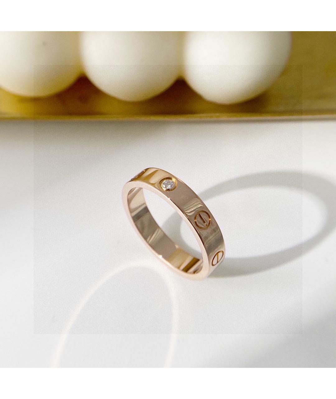 CARTIER Золотое кольцо из розового золота, фото 6