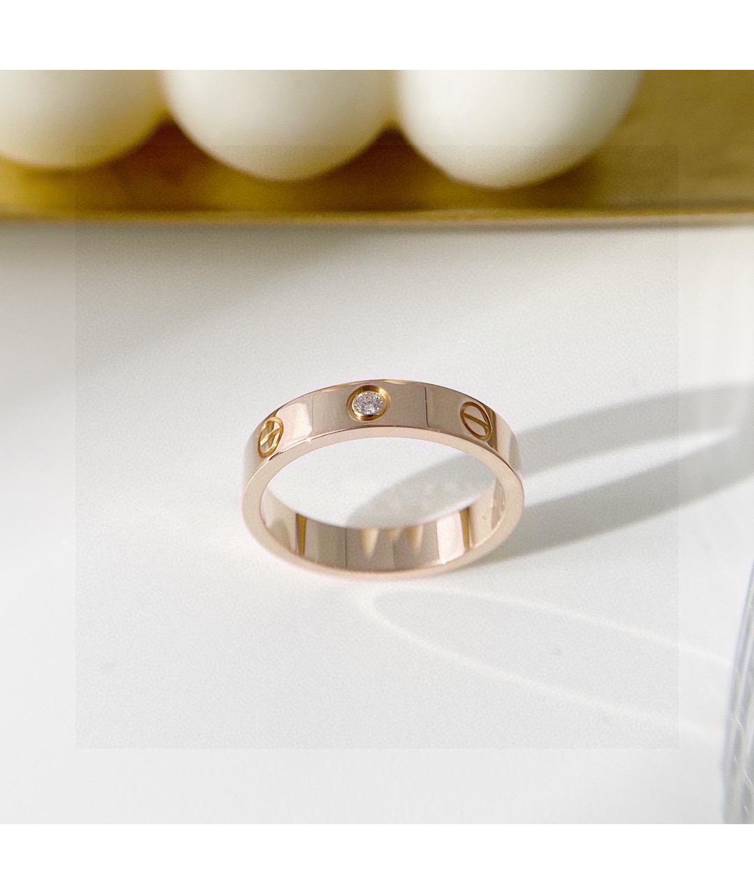 CARTIER Золотое кольцо из розового золота, фото 4