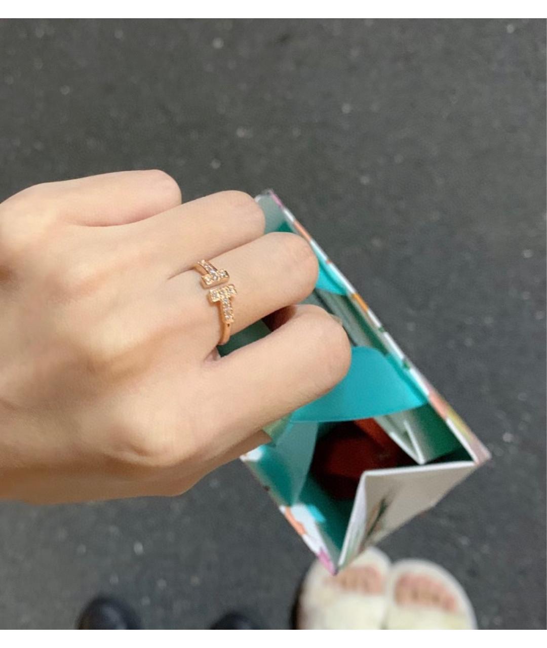 TIFFANY&CO Золотое кольцо из розового золота, фото 6