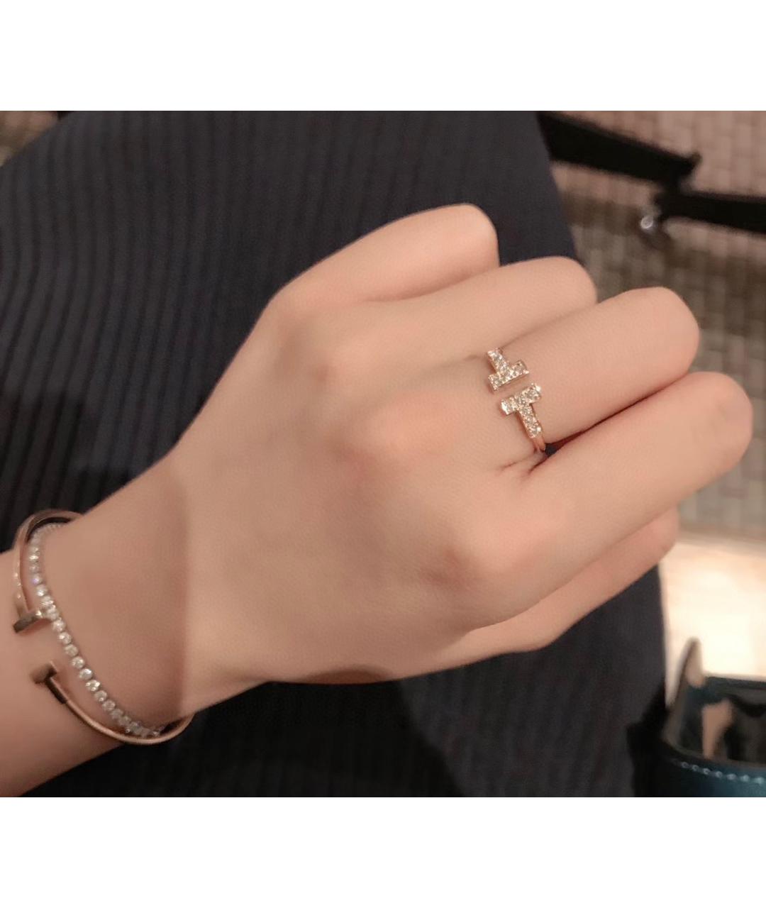 TIFFANY&CO Золотое кольцо из розового золота, фото 7