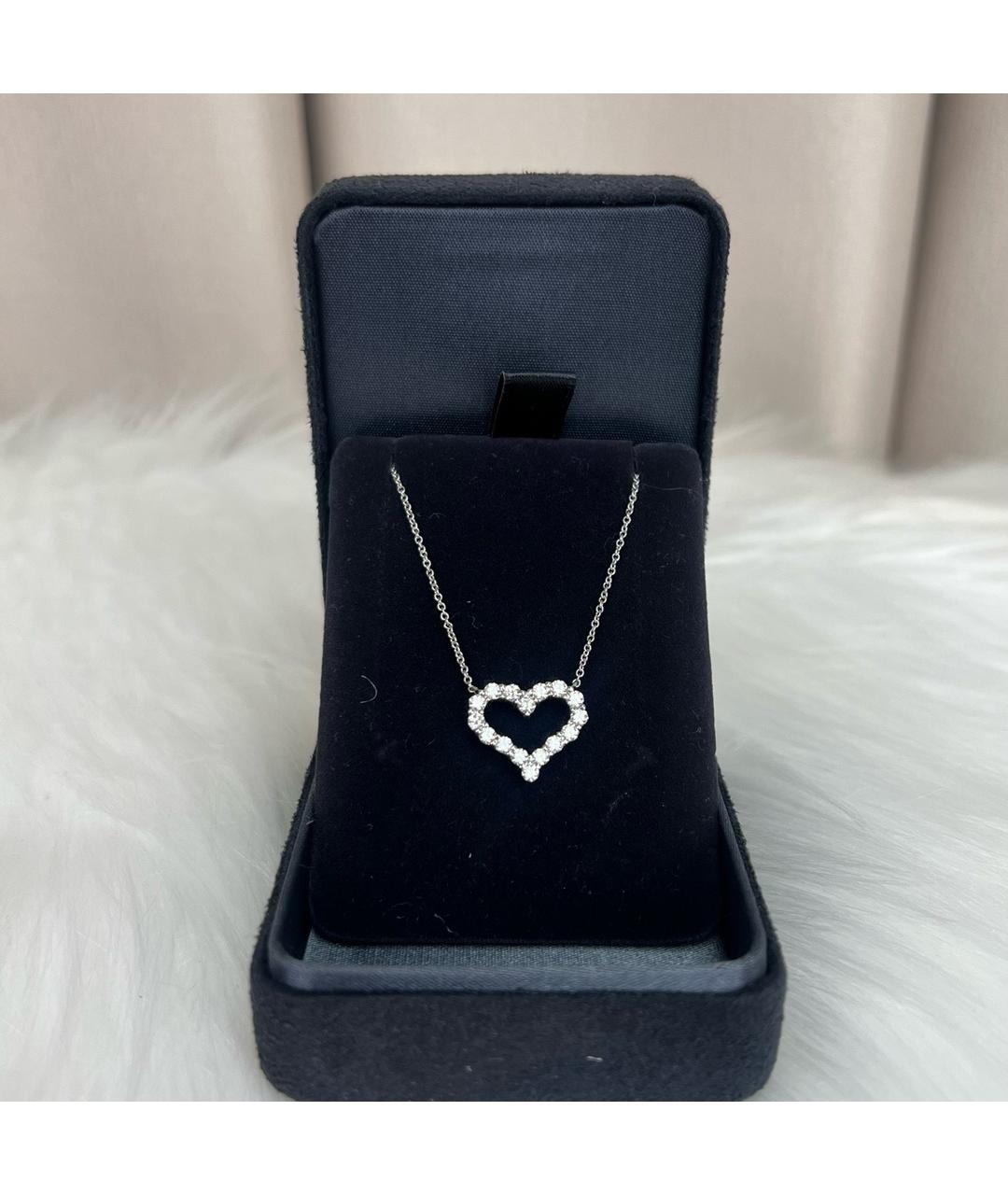 TIFFANY&CO Серебряное колье из белого золота, фото 2
