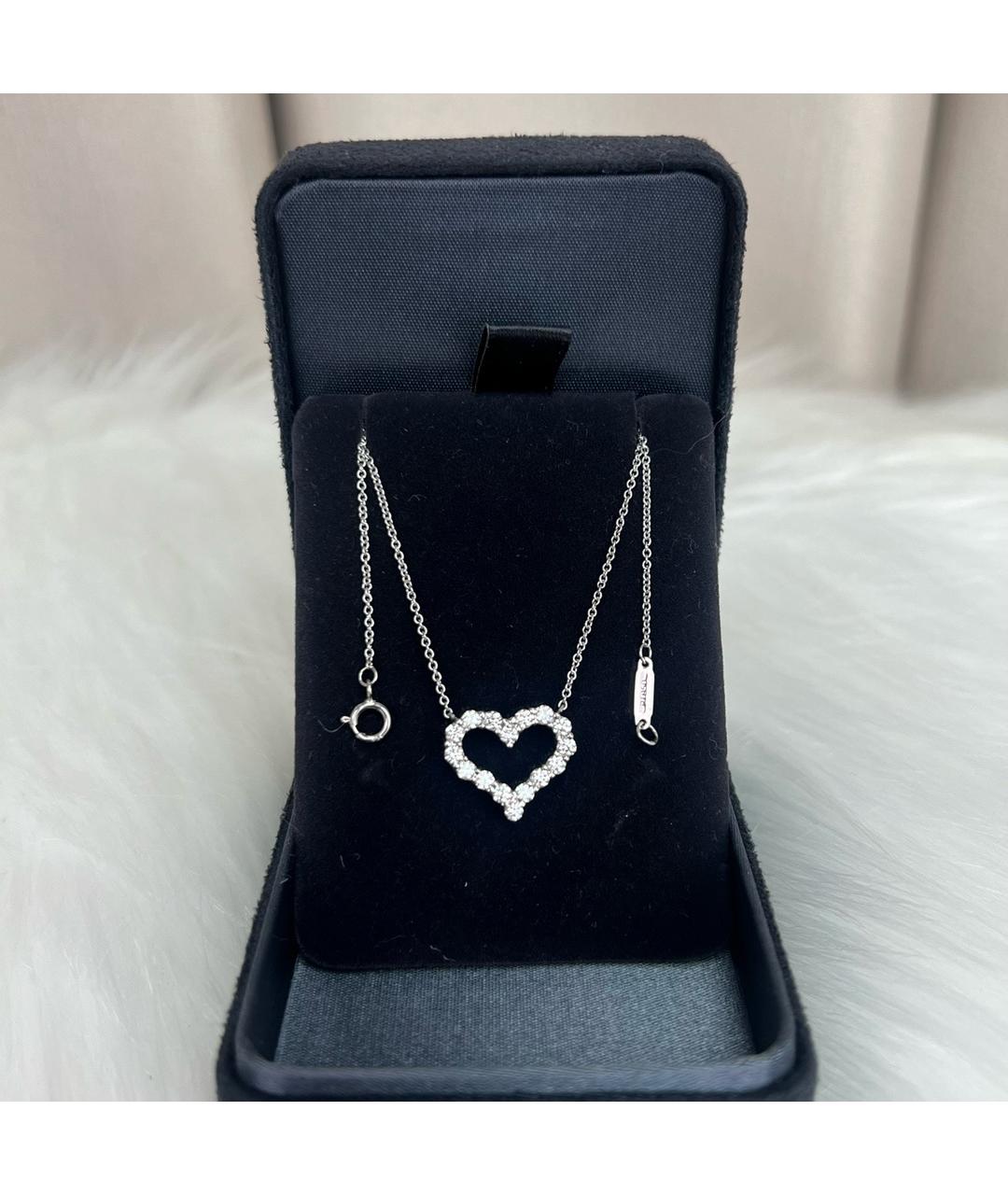 TIFFANY&CO Серебряное колье из белого золота, фото 3