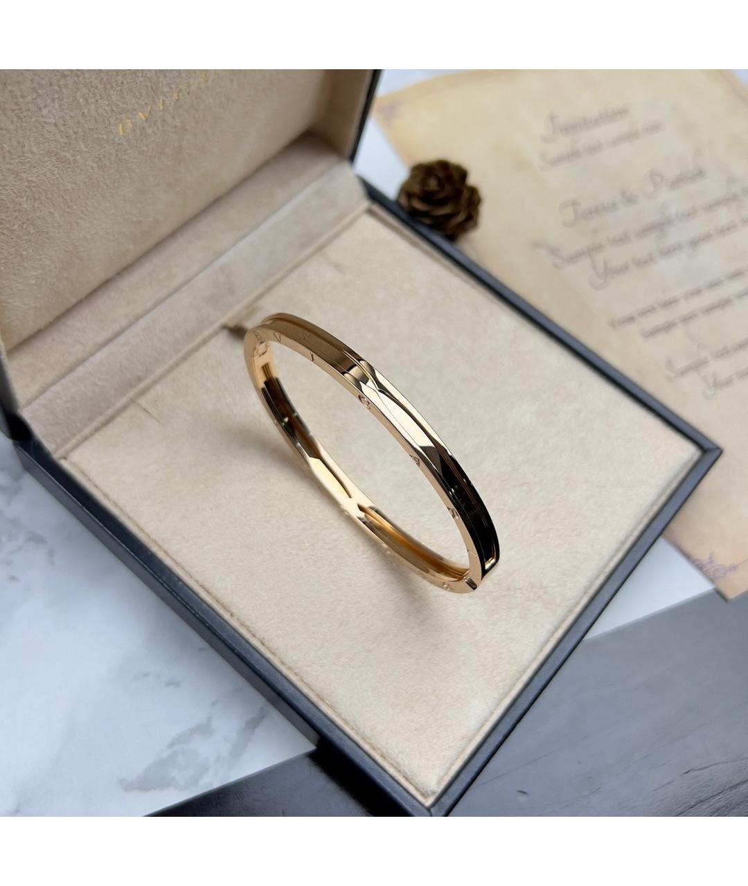 BVLGARI Золотой браслет из розового золота, фото 7