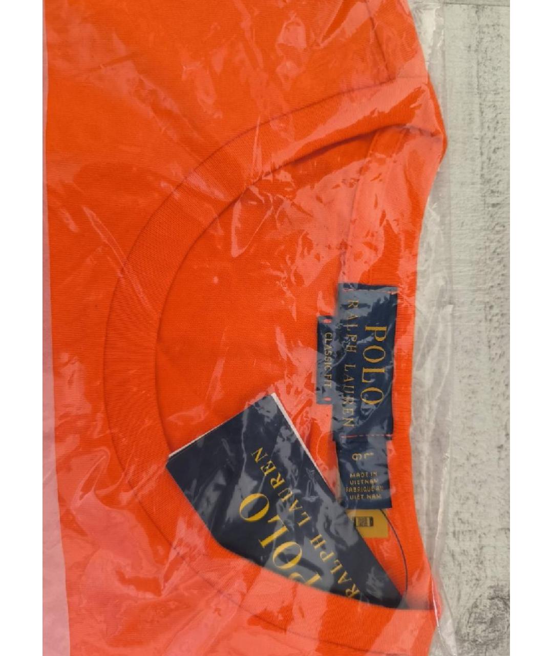 POLO RALPH LAUREN Мульти хлопковая футболка, фото 4