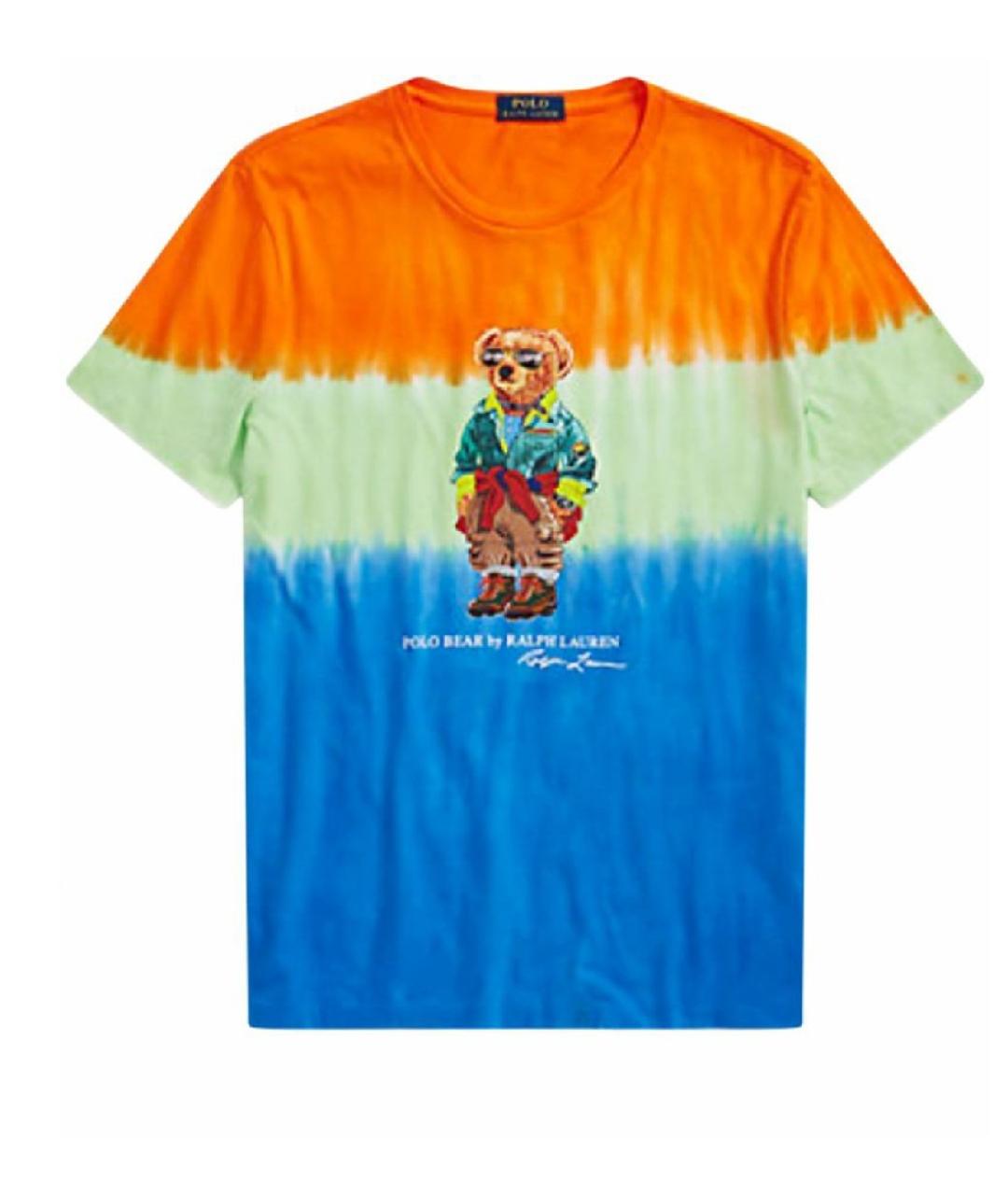 POLO RALPH LAUREN Мульти хлопковая футболка, фото 10