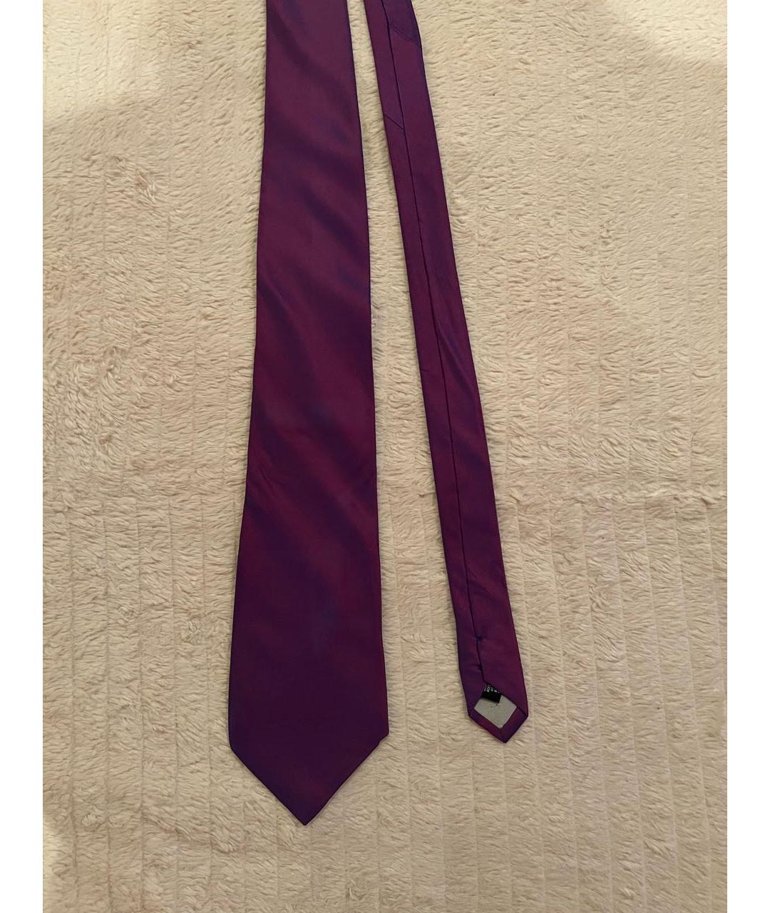 PAL ZILERI Фиолетовый шелковый галстук, фото 2