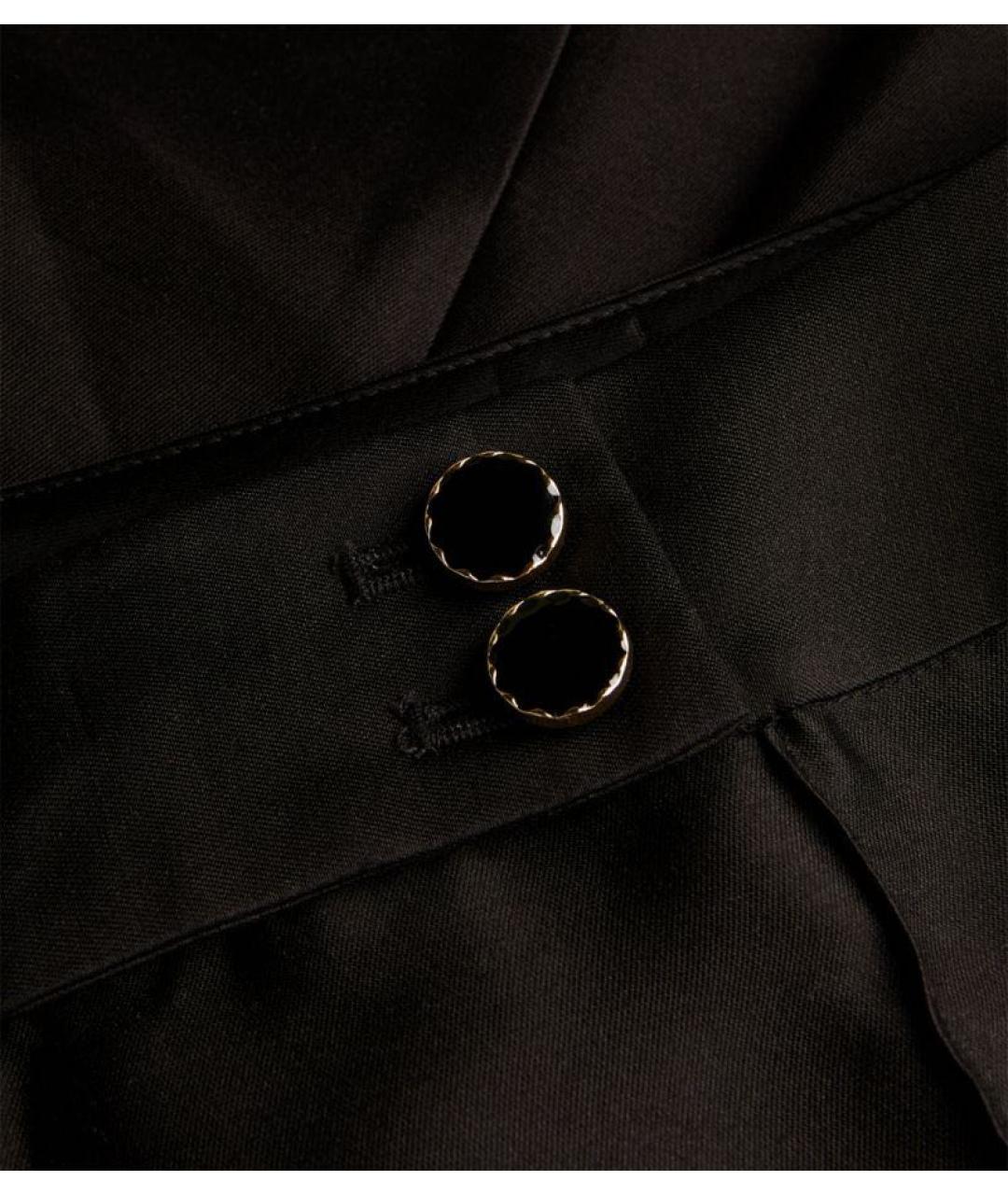 ZIMMERMANN Черные шелковые прямые брюки, фото 2